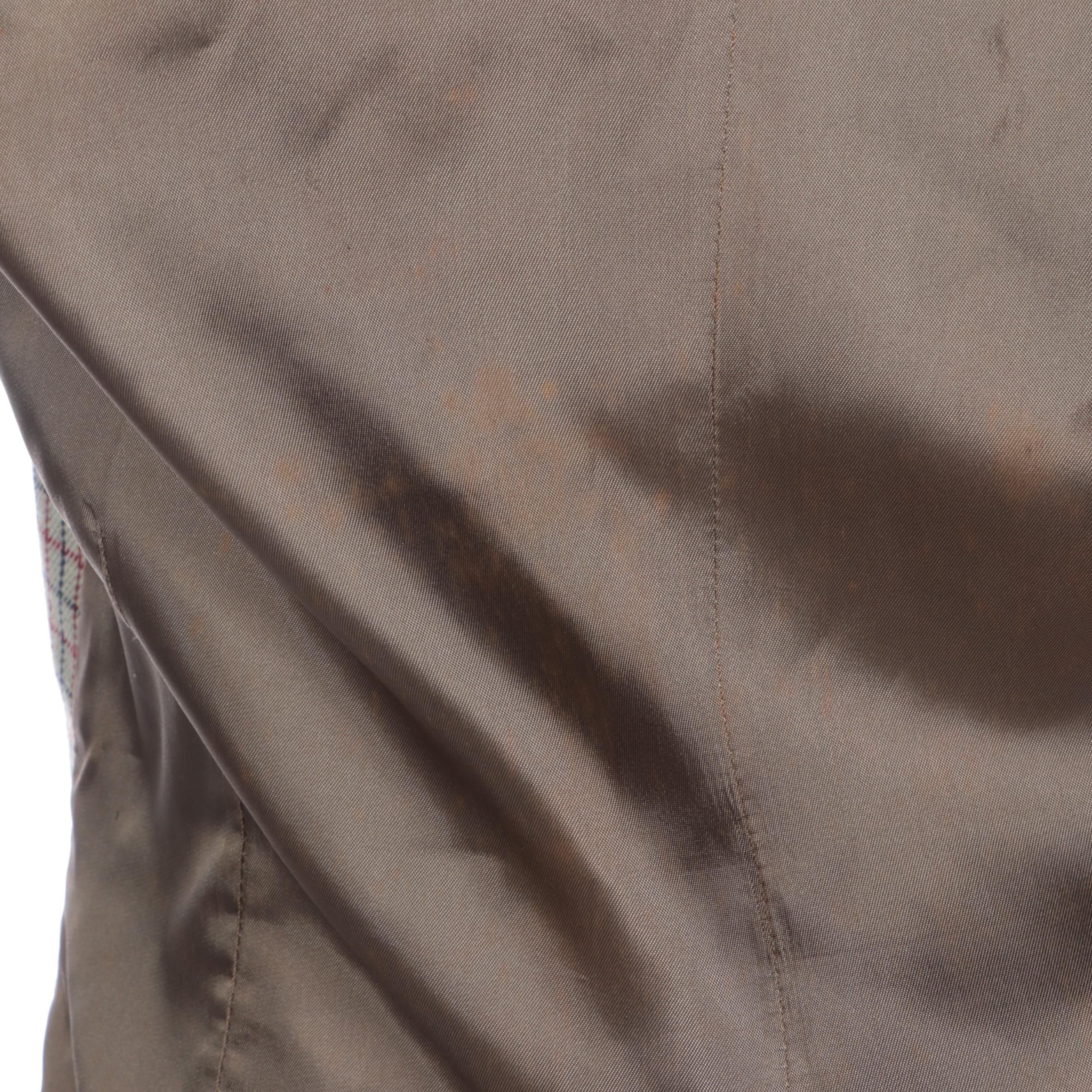 Men's Everything Visual Handmade Reversible Wool Button Vest