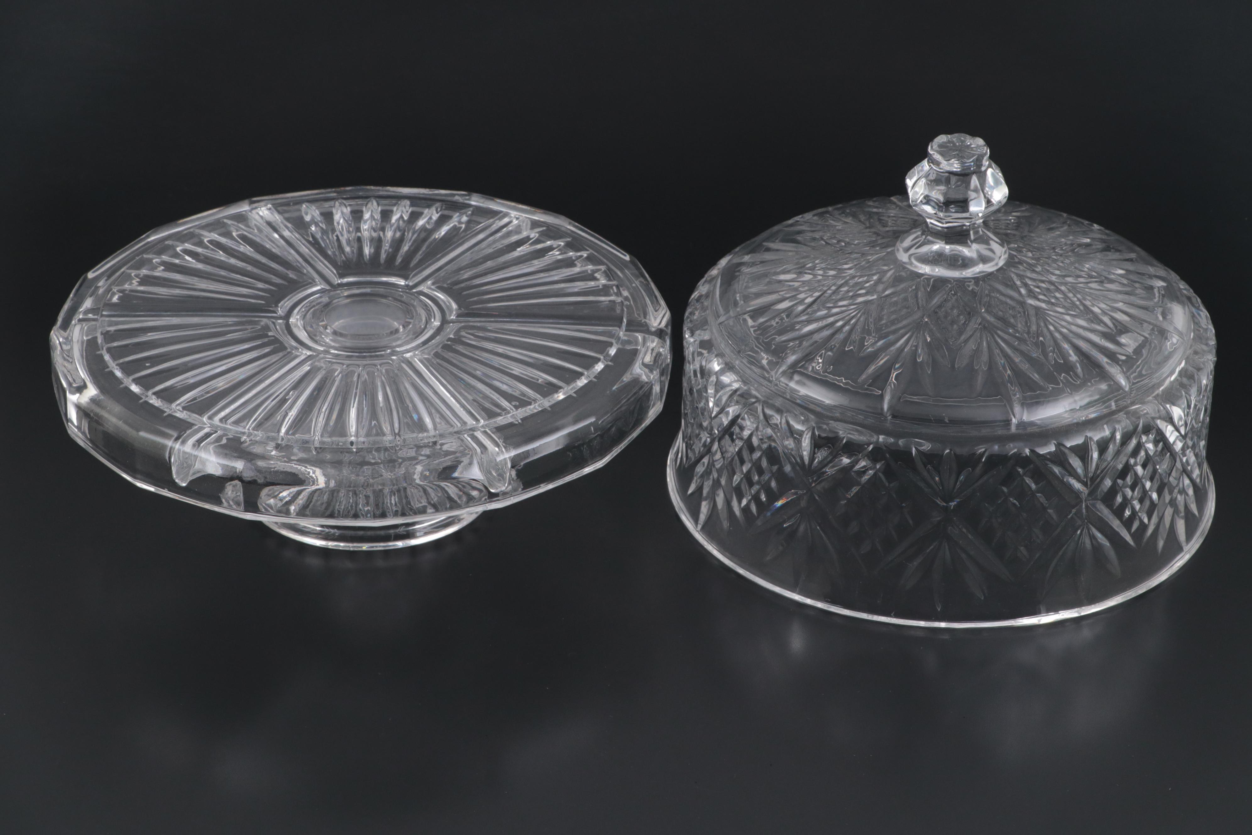 Godinger Shannon Crystal "Dublin" 4 in 1 Cake Stand