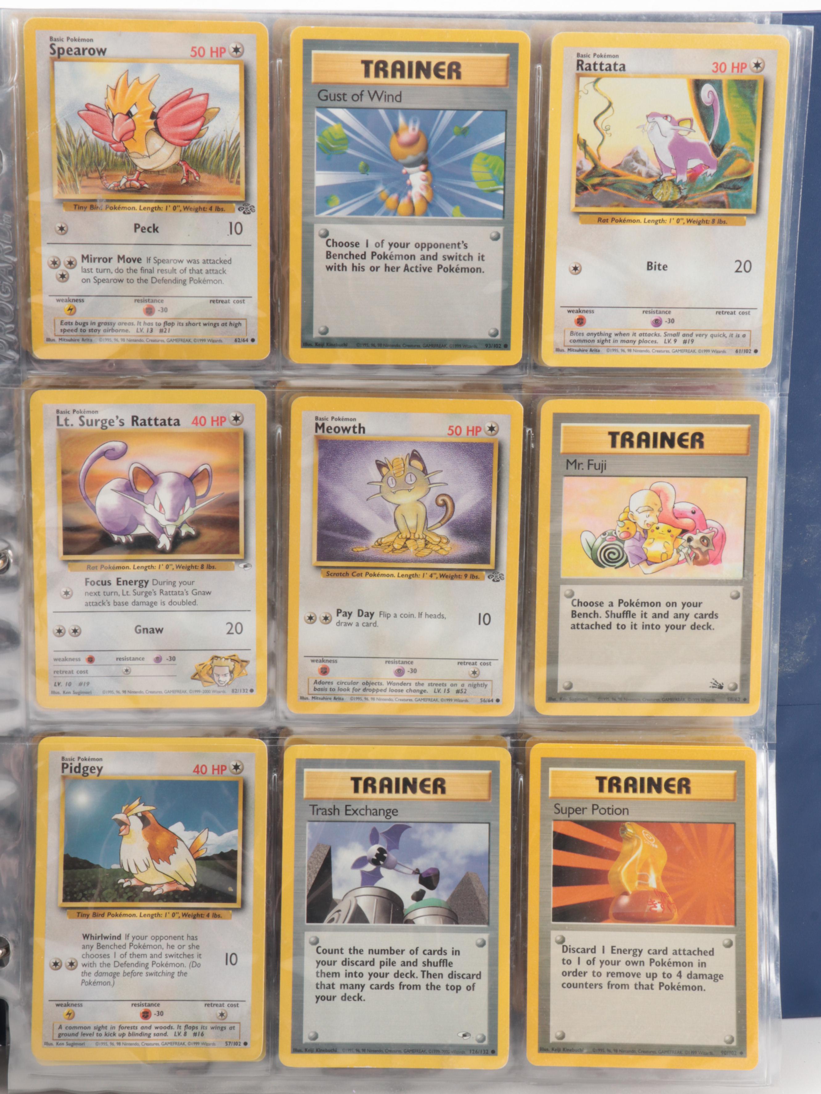 Pokémon Trading Cards Including Japanese, Raichu, Pikachu, More, 1990s–2000s