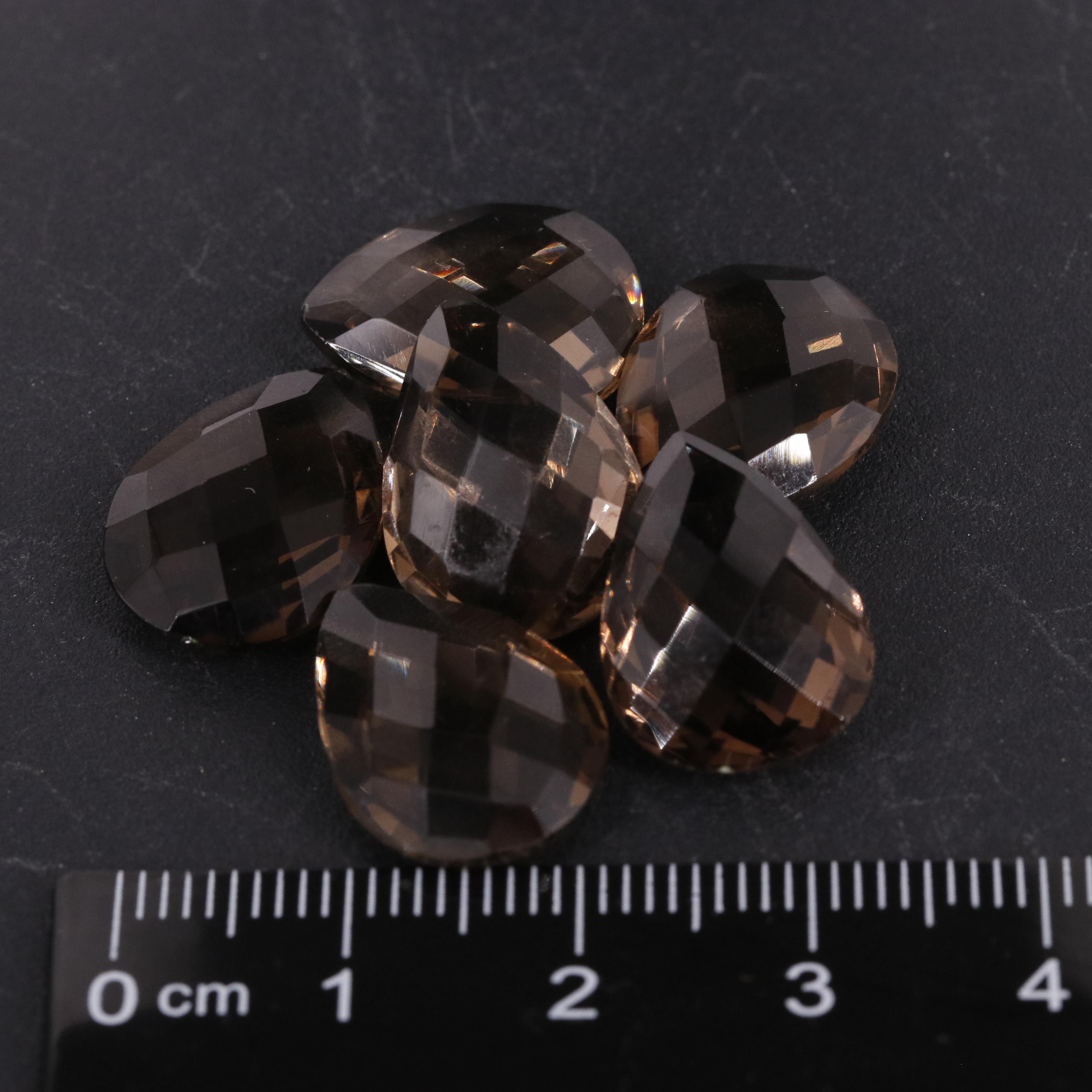 Loose 36.63 CTW Smoky Quartz