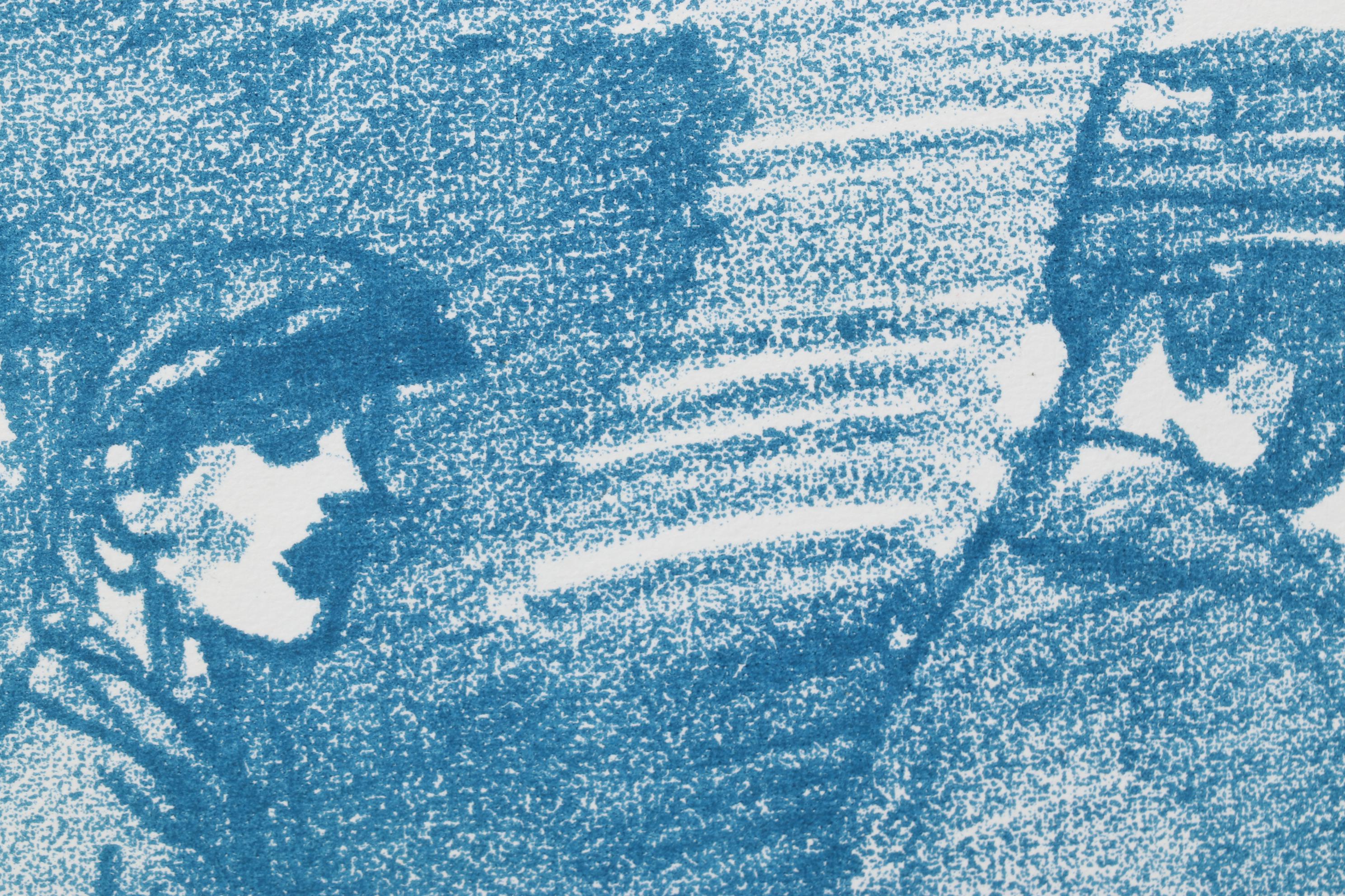 Théophile Steinlen Lithograph From "Croquis de Temps de Guerre," 1916