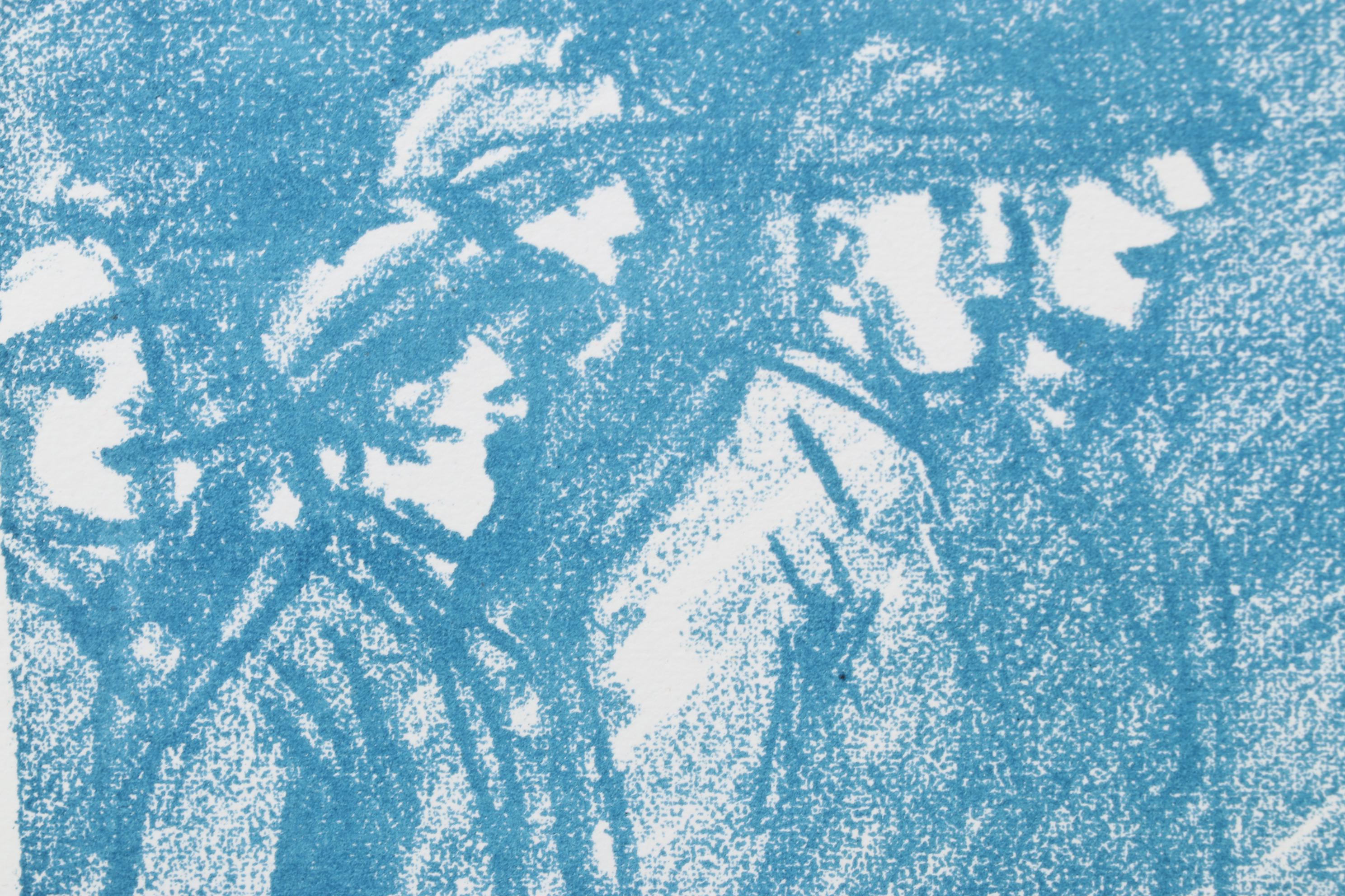 Théophile Steinlen Lithograph From "Croquis de Temps de Guerre," 1916