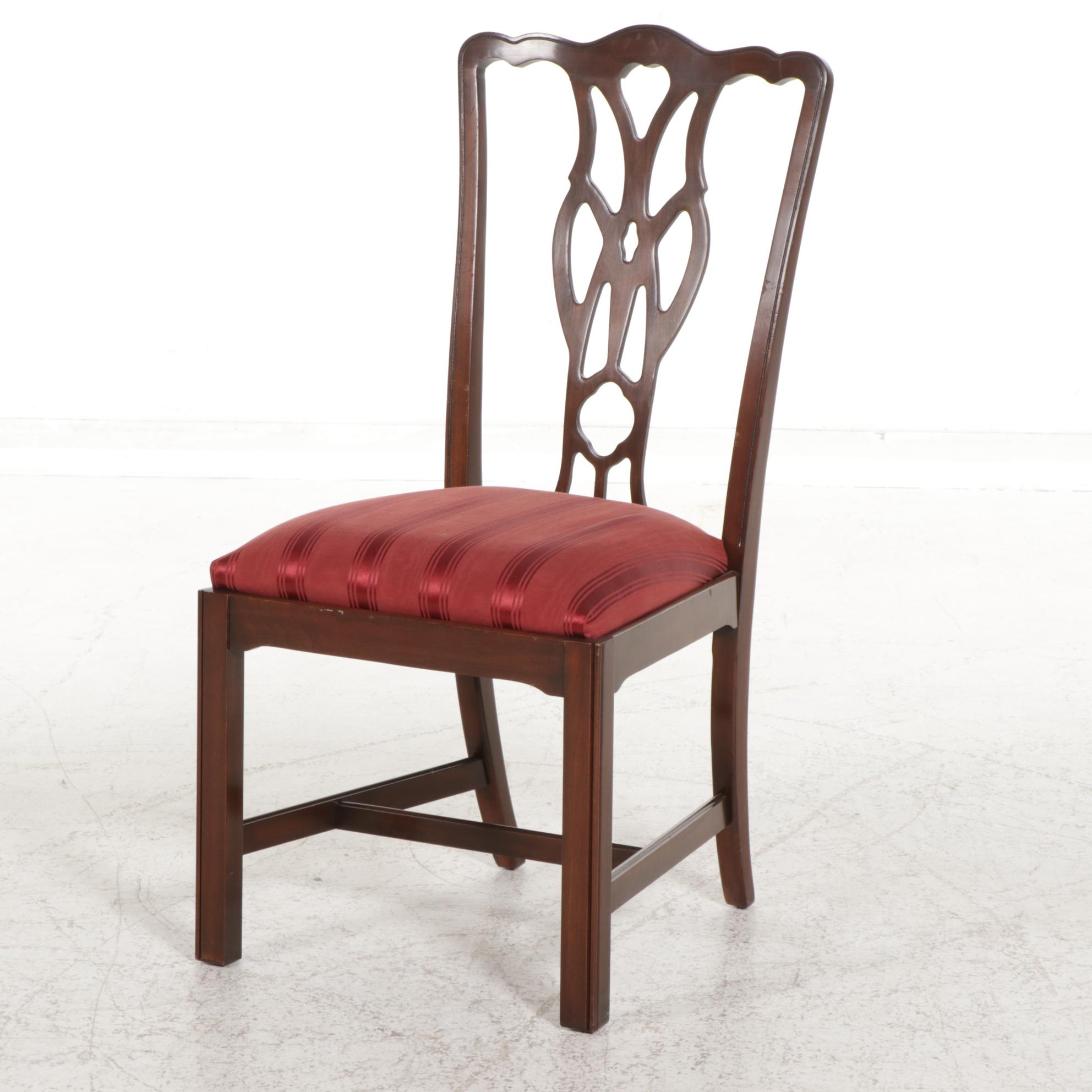 Harden Chippendale Style Dining Table and Eight Chairs