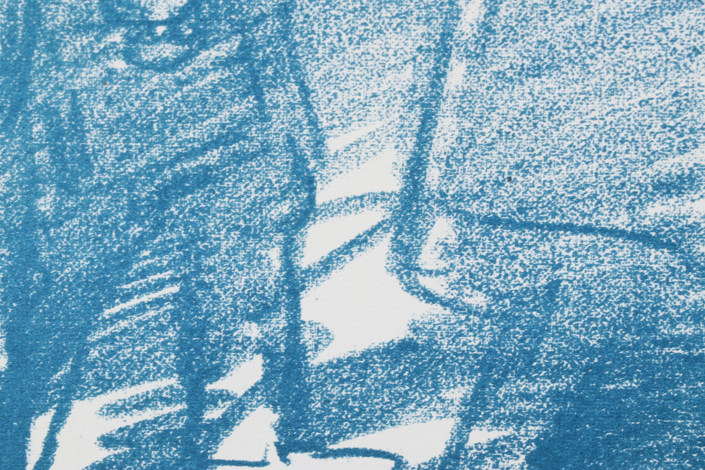 Théophile Steinlen Lithograph From "Croquis de Temps de Guerre," 1916