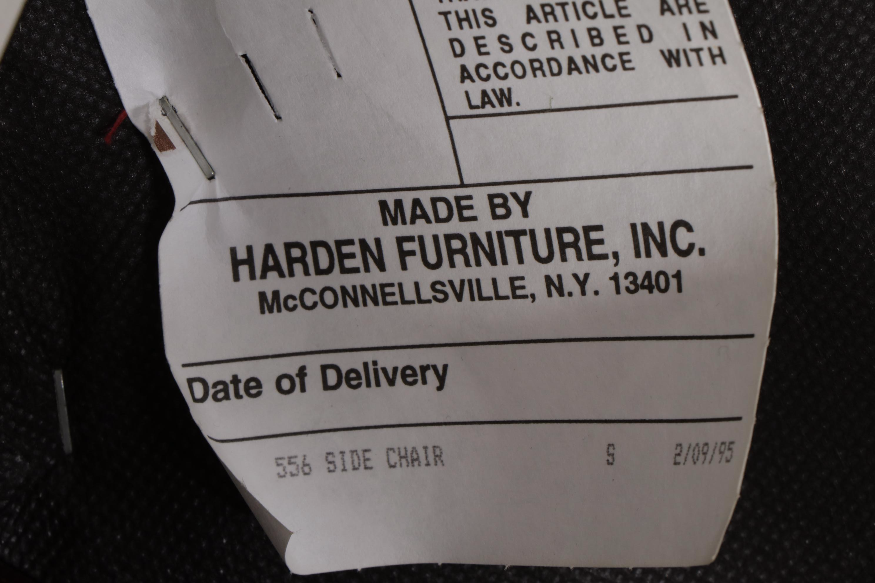 Harden Chippendale Style Dining Table and Eight Chairs