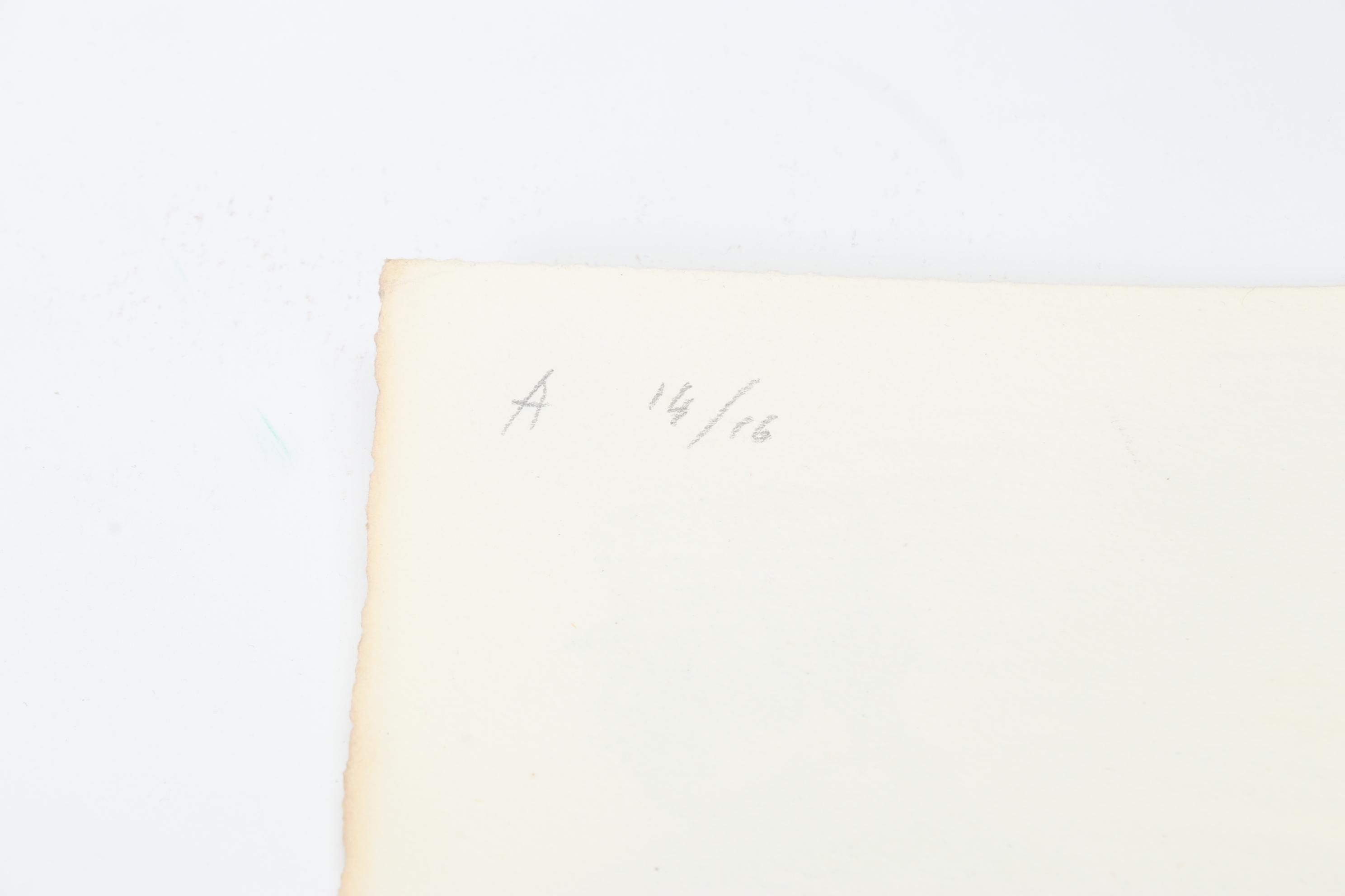 Théophile Steinlen Lithograph From "Croquis de Temps de Guerre," 1916