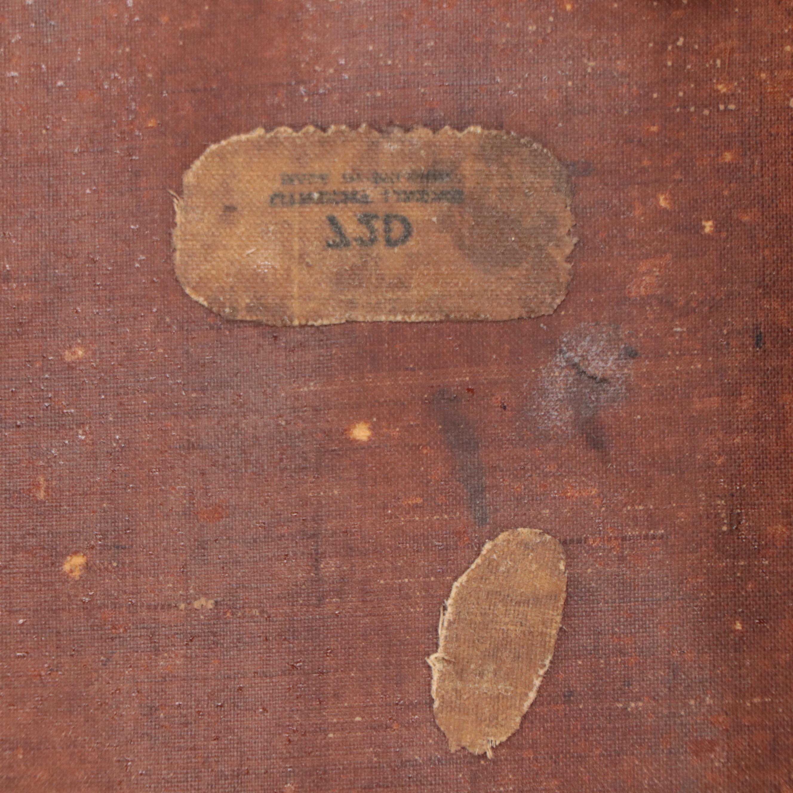 Forest Interior Oil Painting, 19th Century