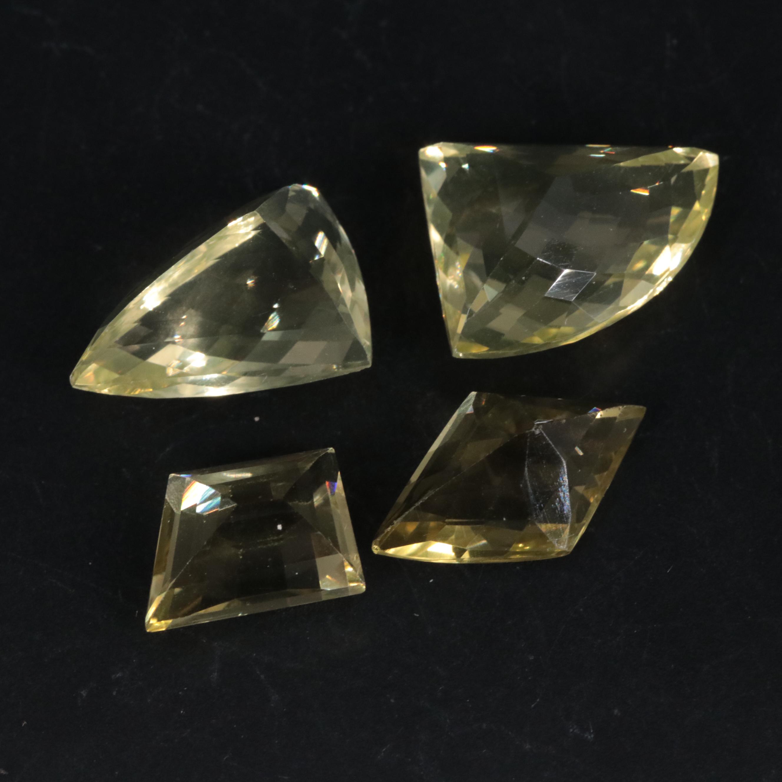 Loose 48.59 CTW Lemon Quartz