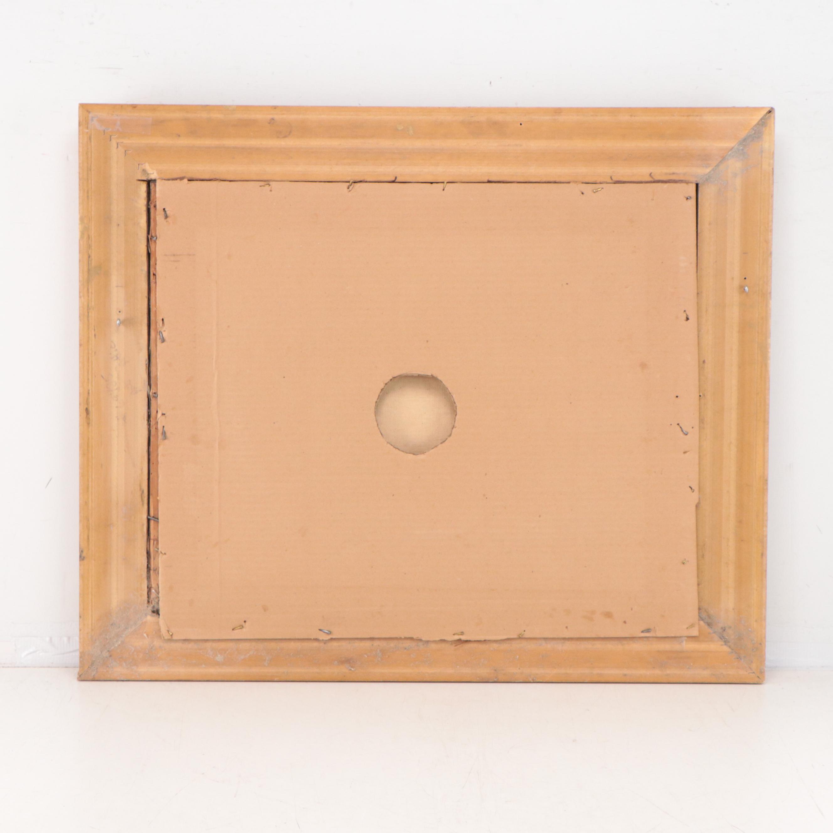 T. Bailey Oil Painting of Ship at Sea