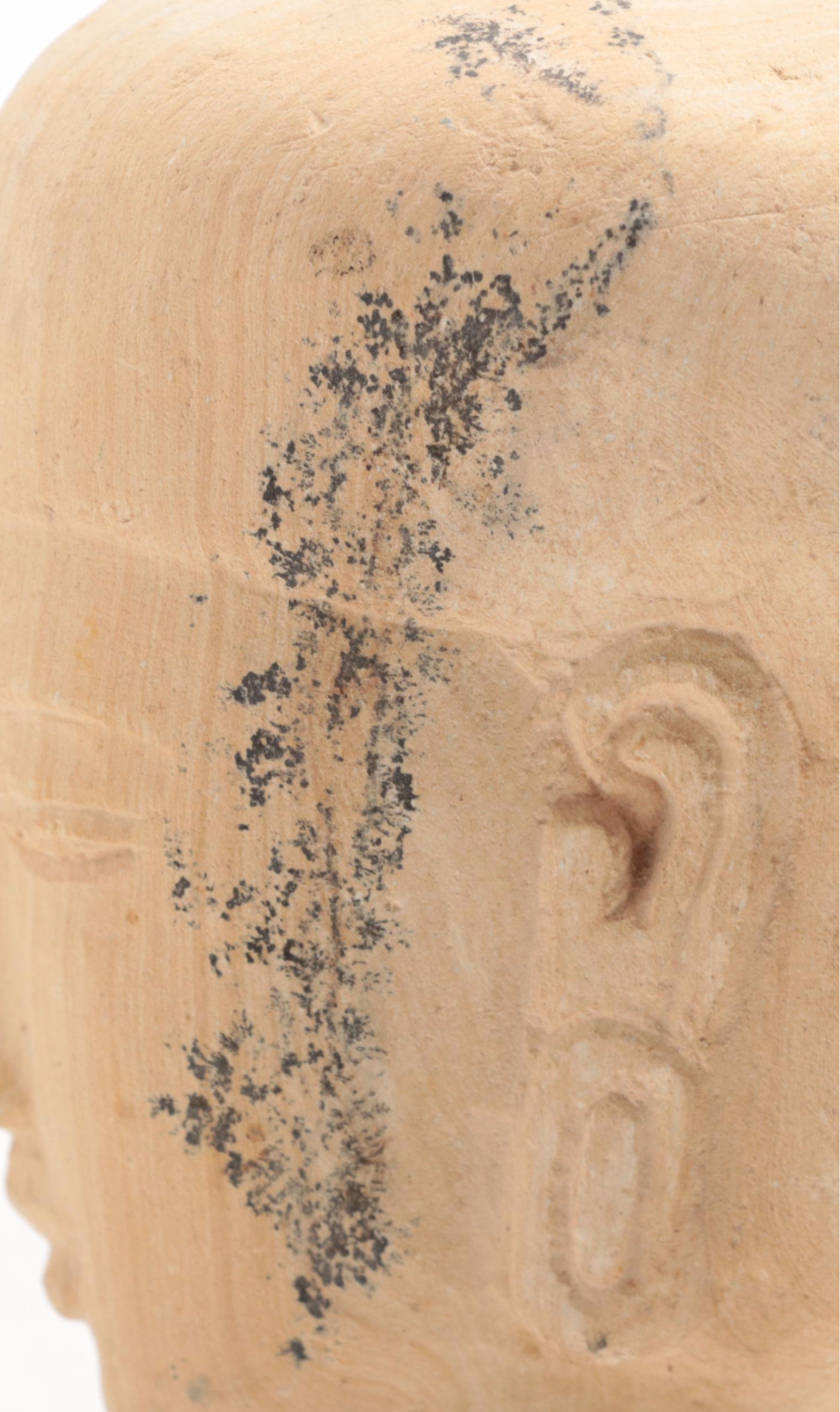 Indian Style Ceramic Head Figurines