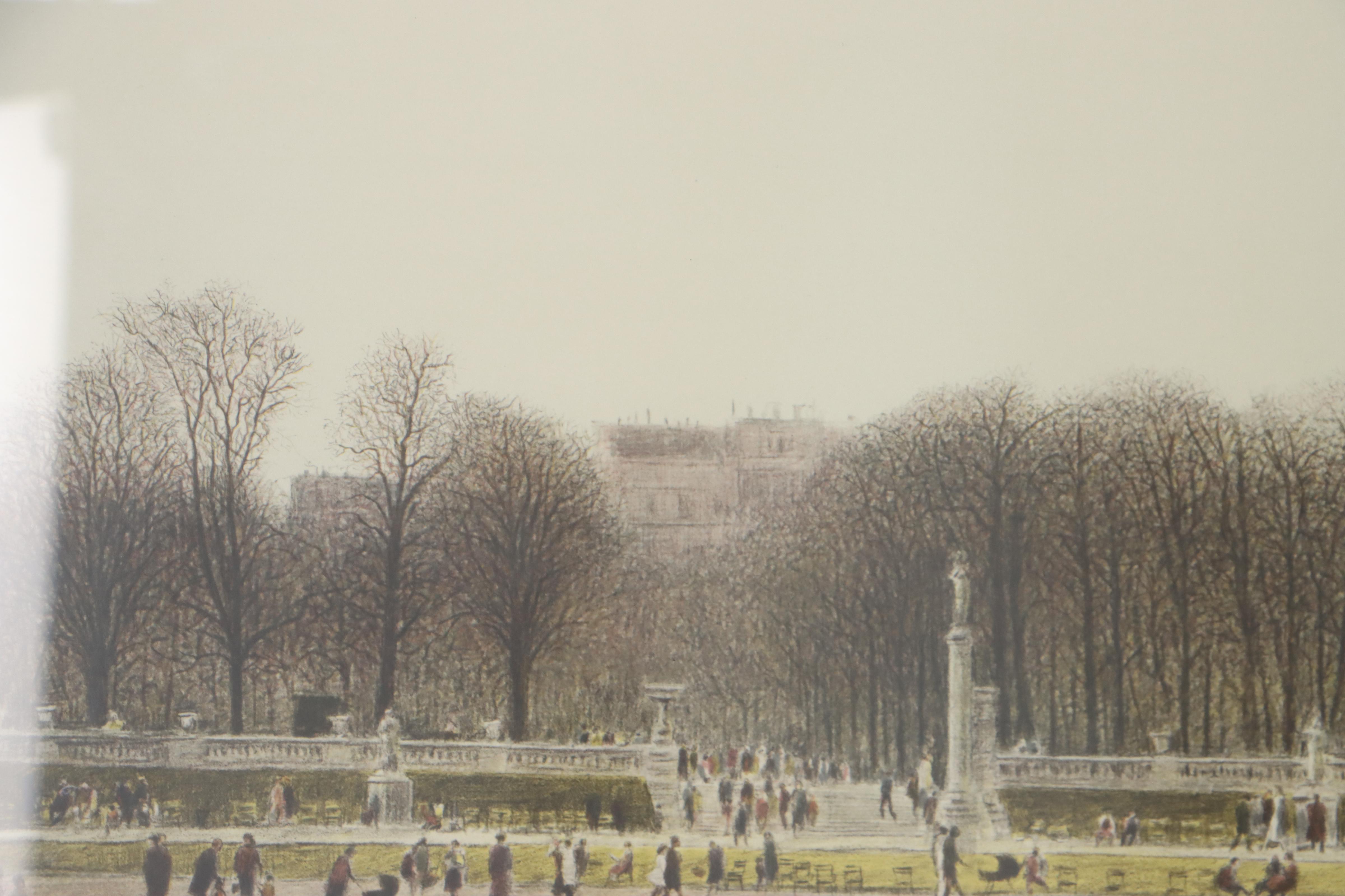 Lithograph After Harold Altman "Lake II," Late 20th Century