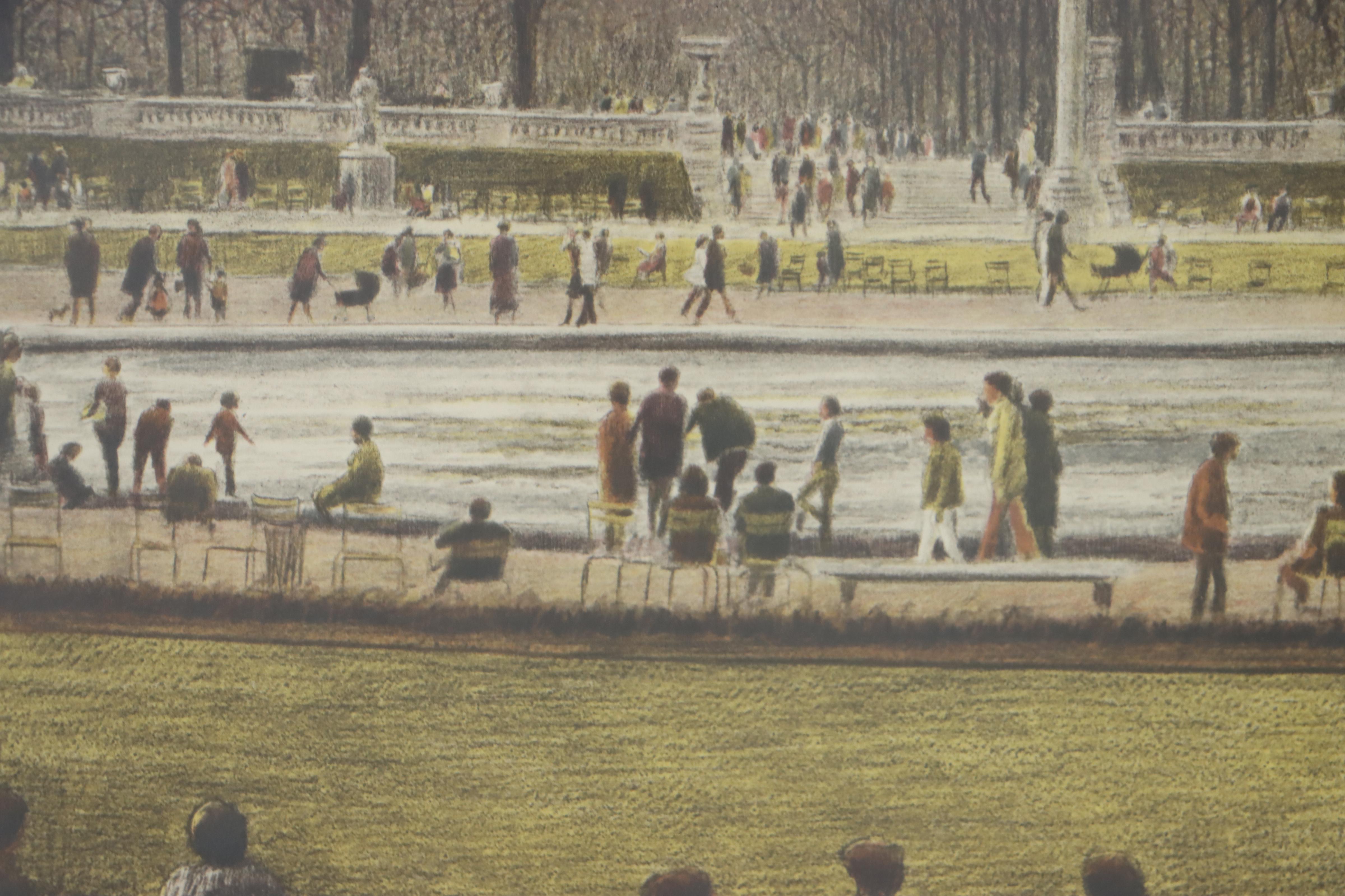 Lithograph After Harold Altman "Lake II," Late 20th Century