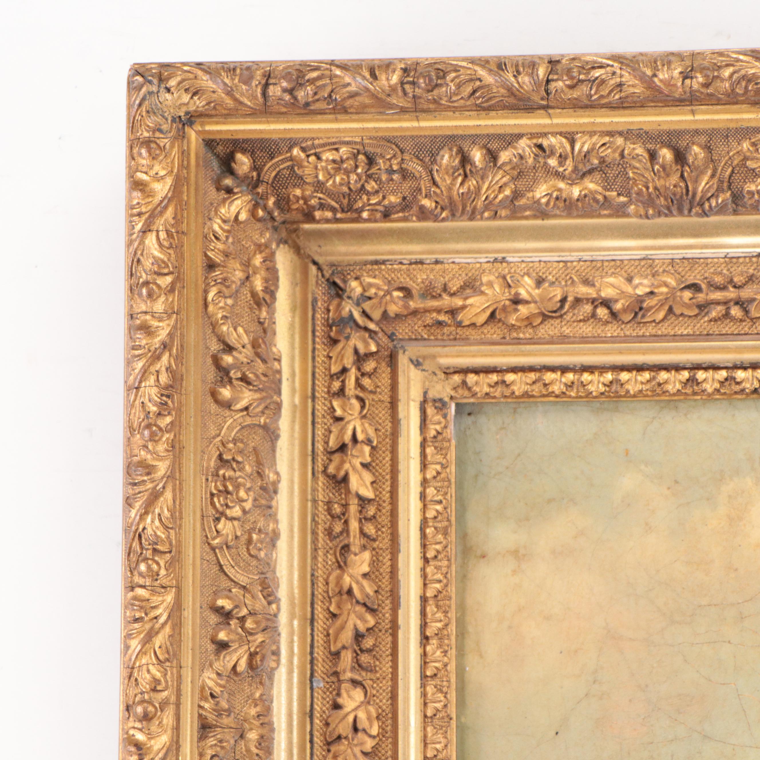 Hudson River School Landscape Oil Painting