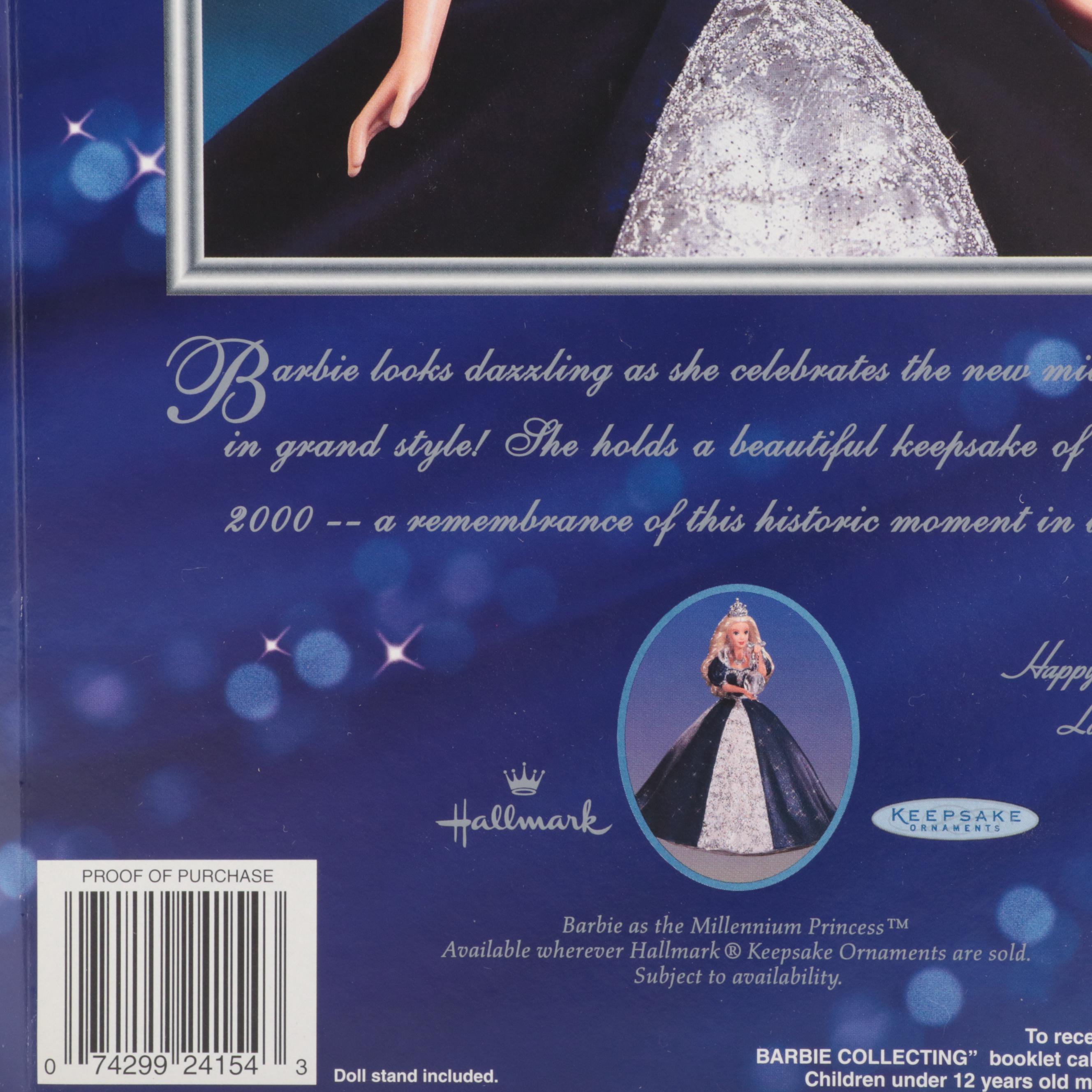 Mattel Barbie Millennium Princess Doll, 1999