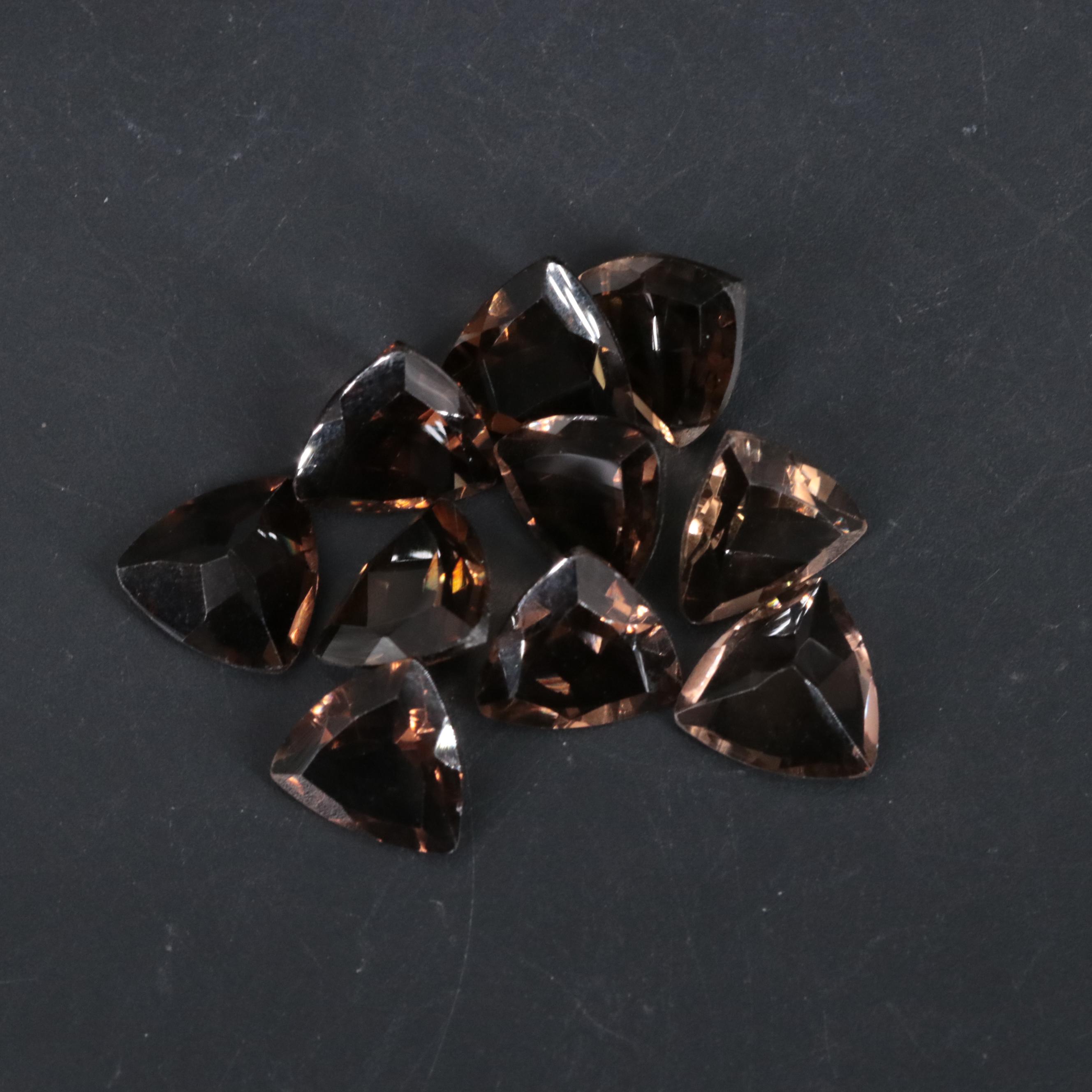 Loose 36.13 CTW Smoky Quartz