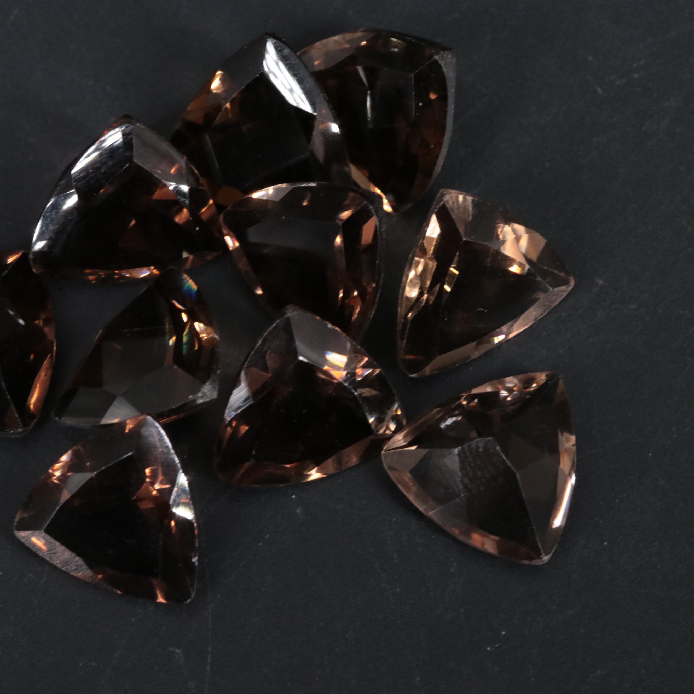 Loose 36.13 CTW Smoky Quartz