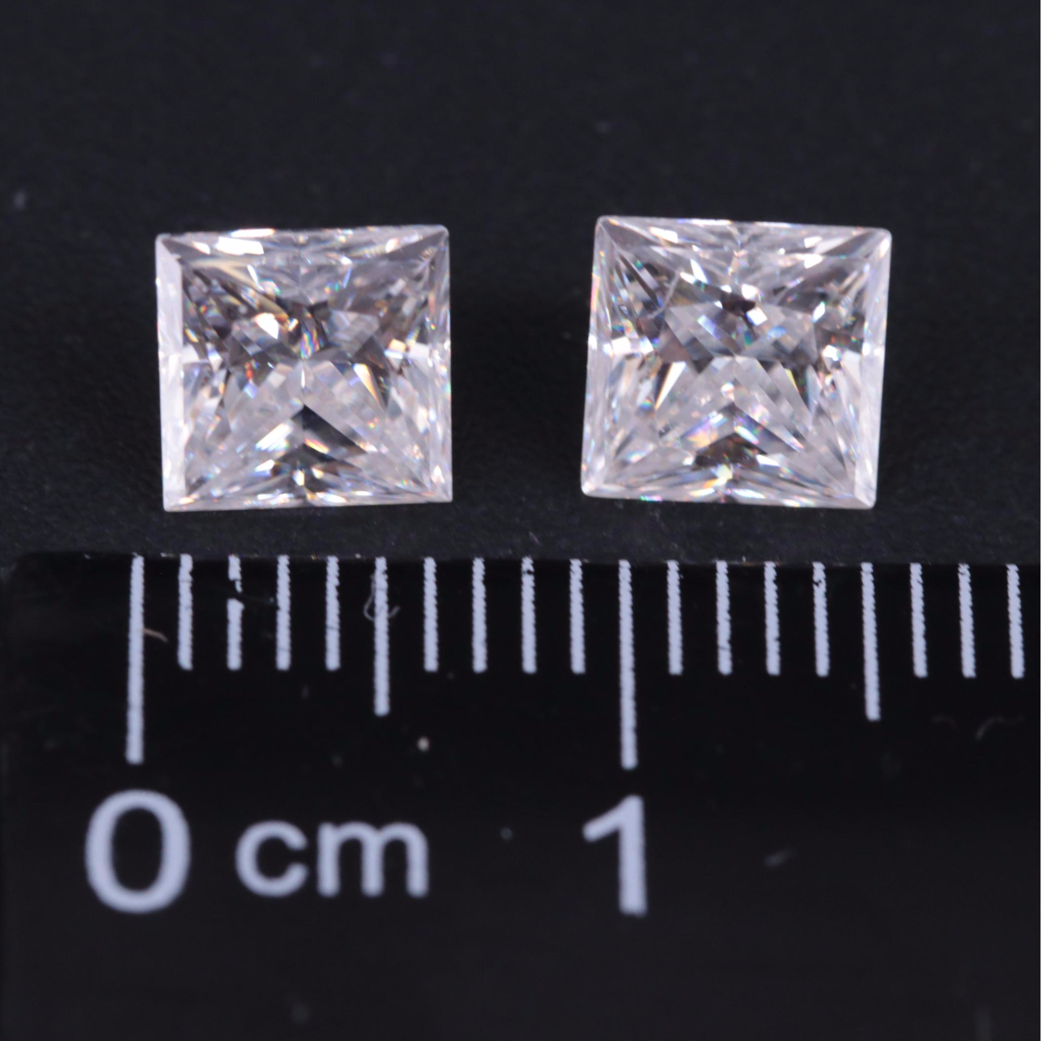 Loose 2.33 CTW Moissanite