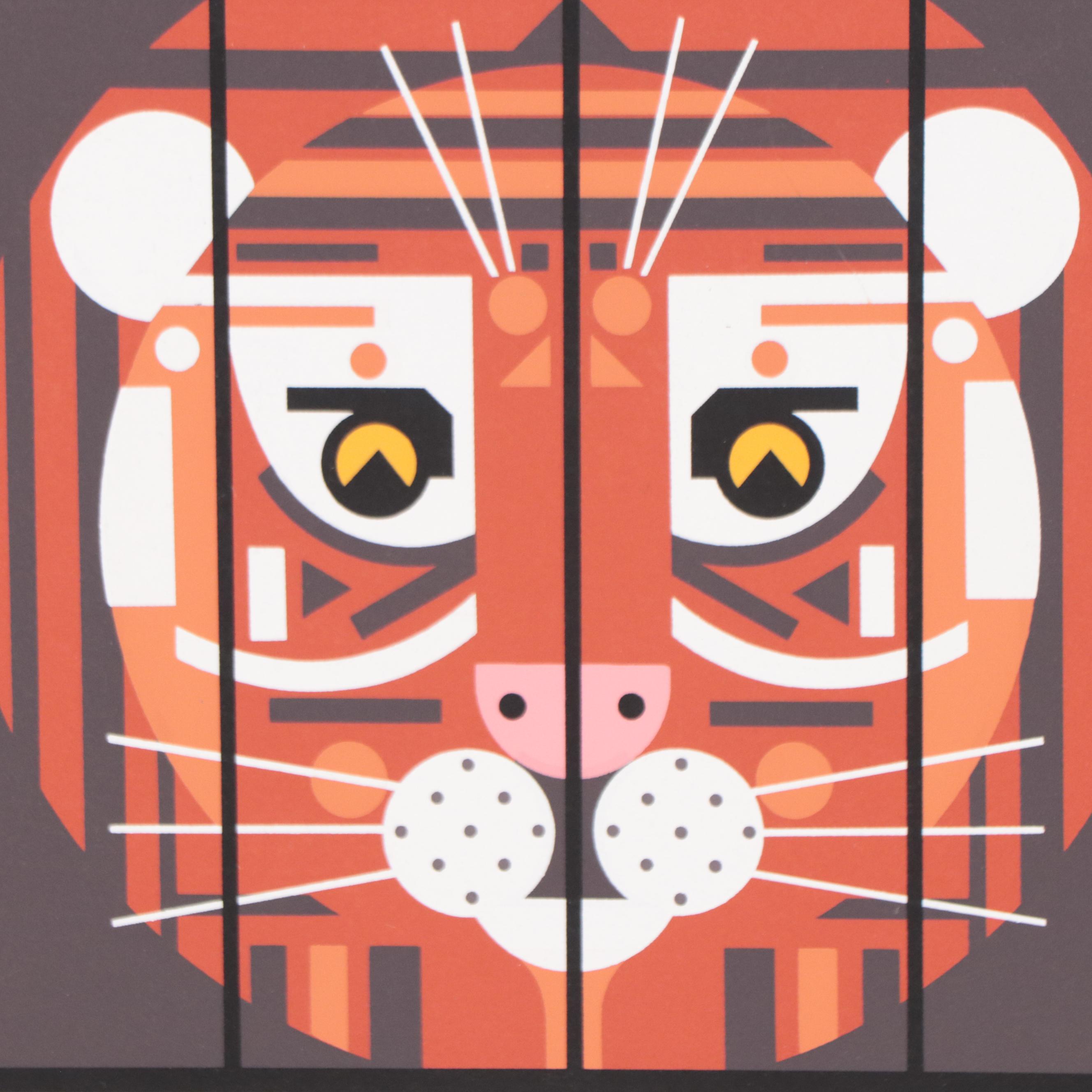 Edie Harper Serigraph "Copycats," 1987