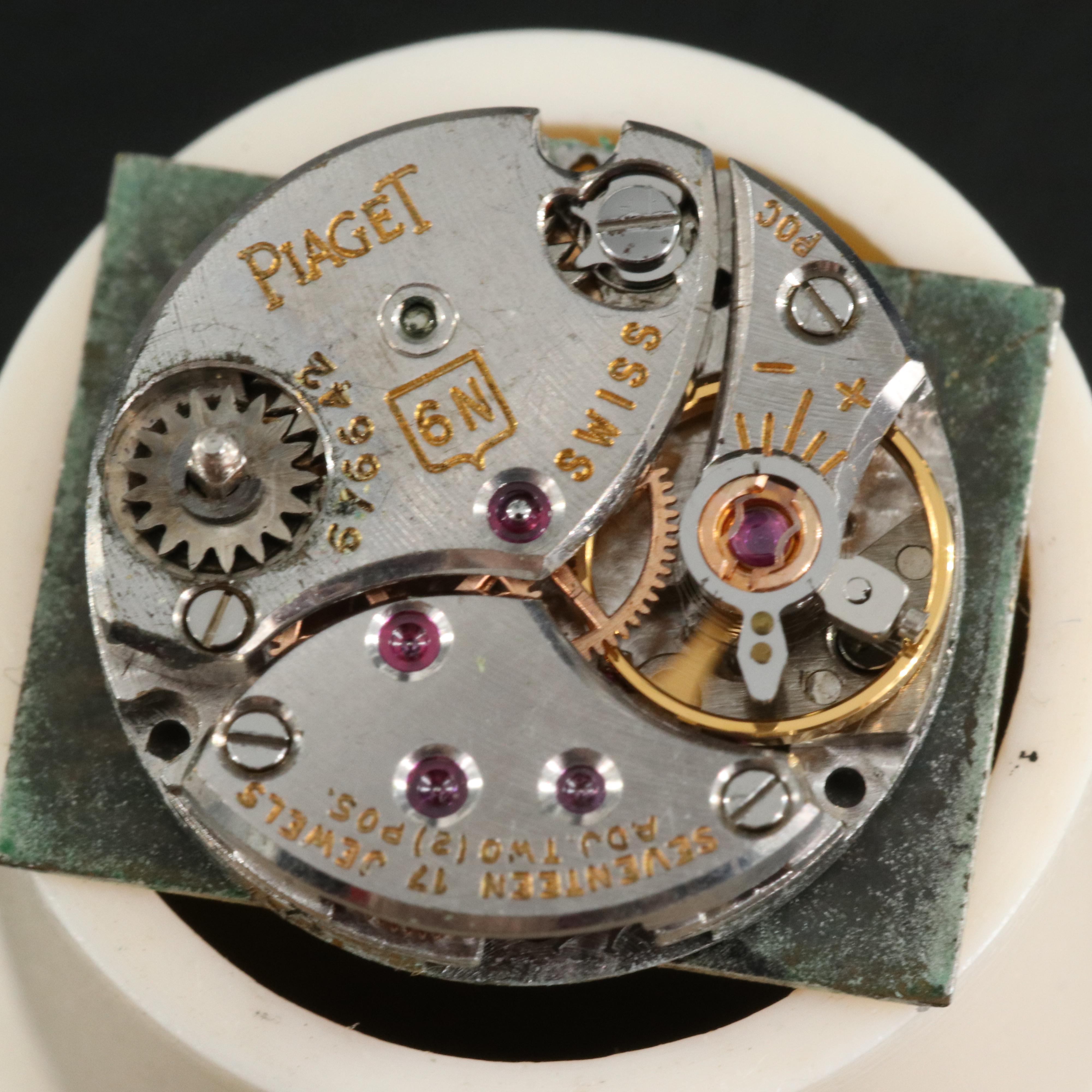 18K Piaget 1.30 CTW Diamond Back Wind Watch