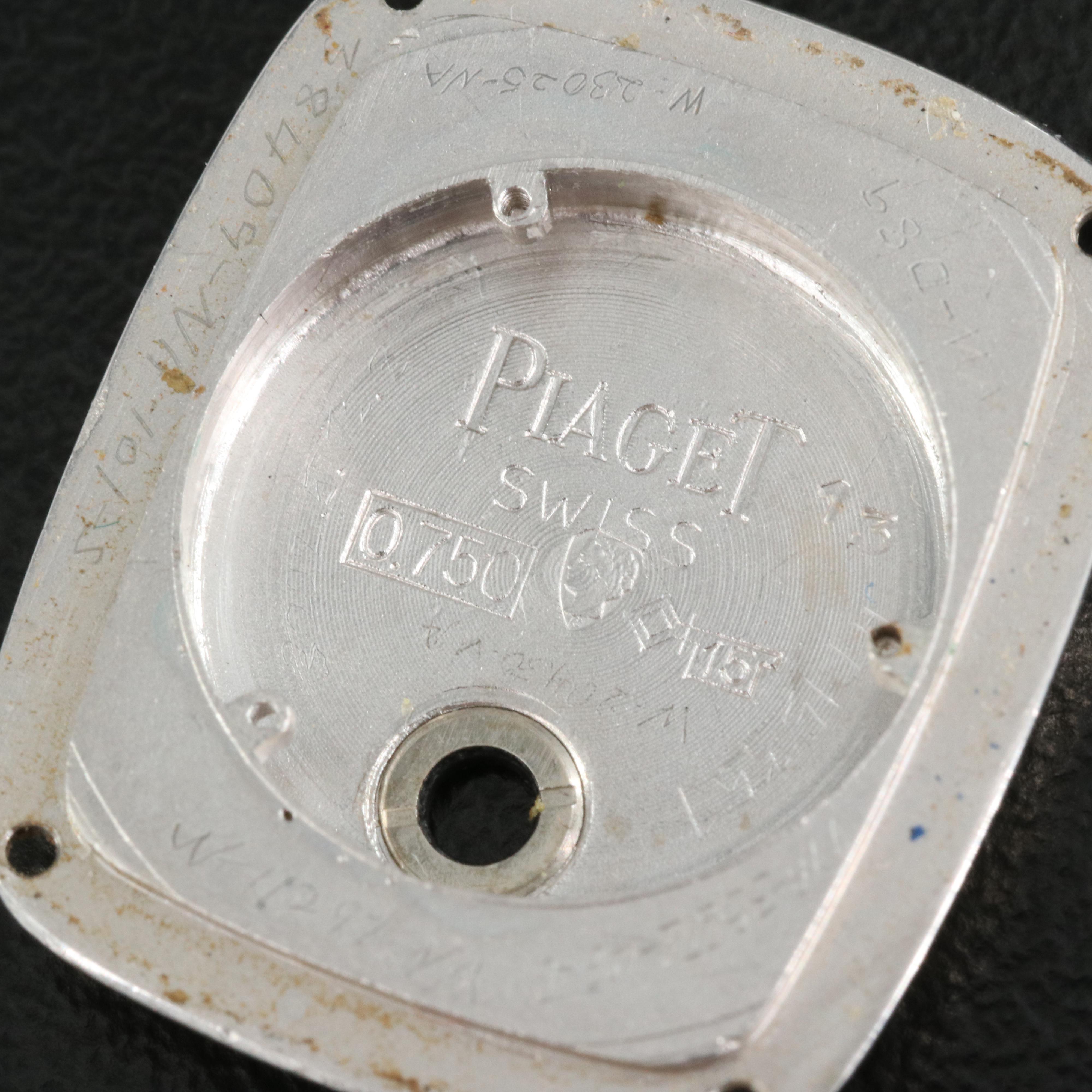 18K Piaget 1.30 CTW Diamond Back Wind Watch