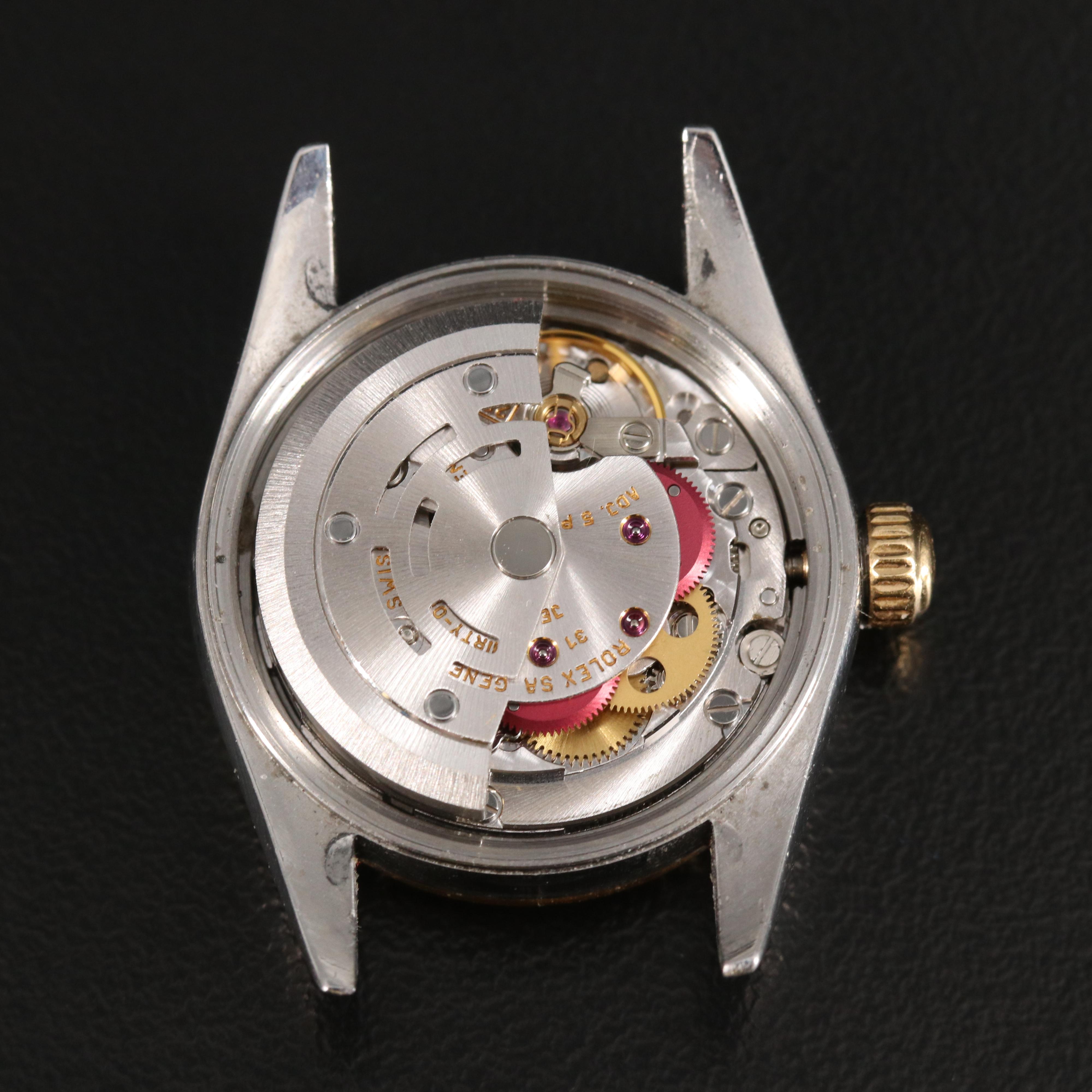 2001 Rolex Oyster Perpetual Blue Dial Watch