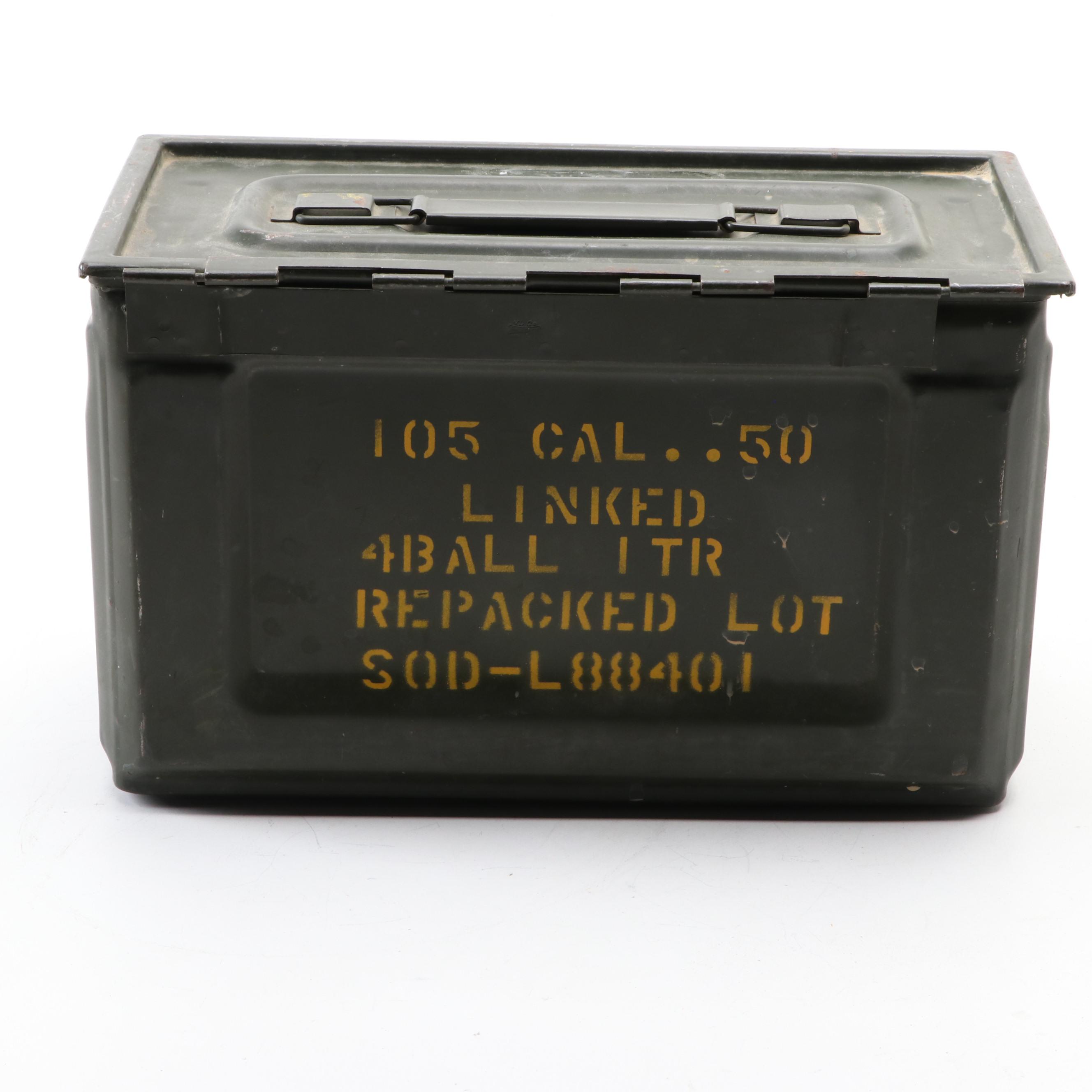 U. S. Military Ammo Box, Veteran of Foreign Wars Hat and Street Sign