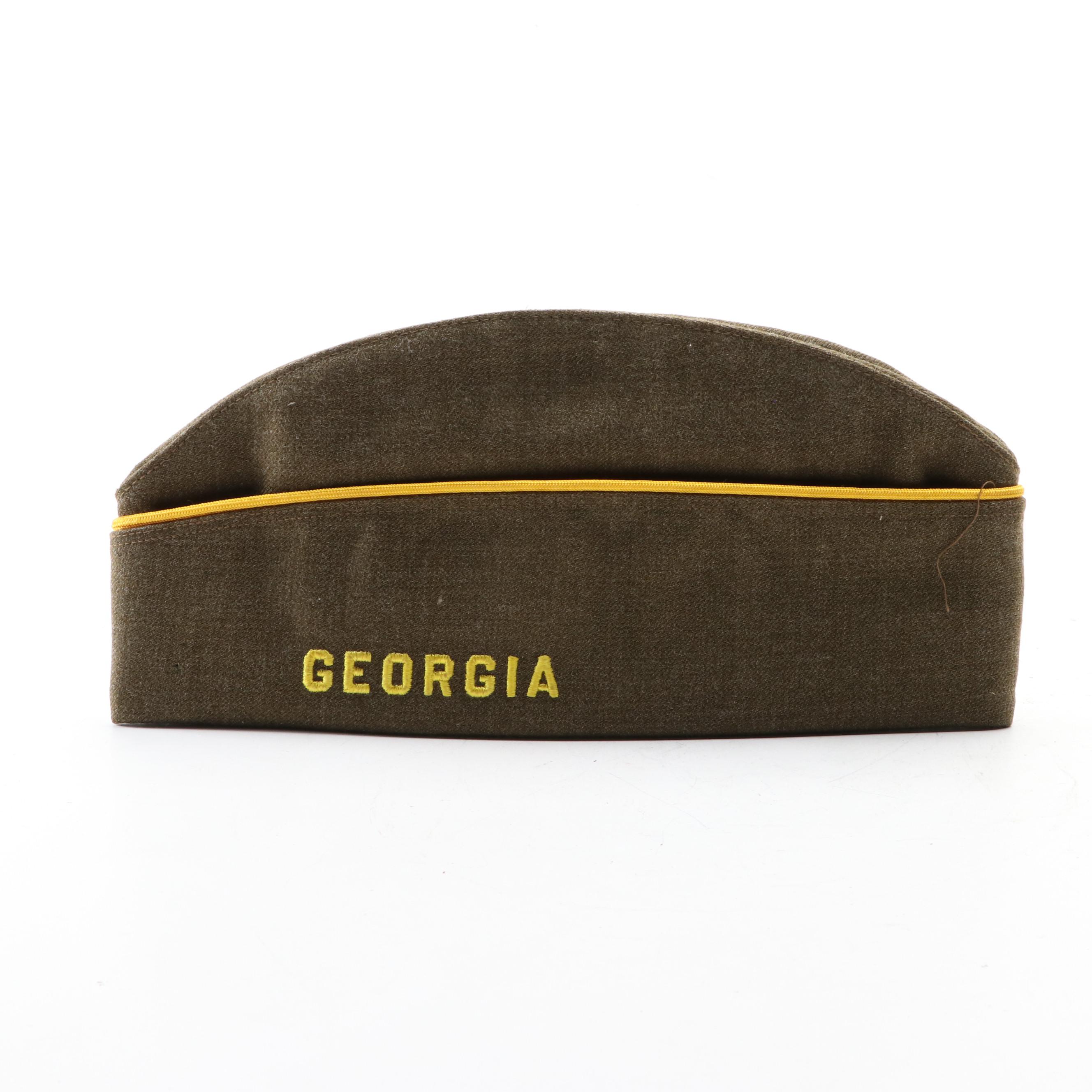 U. S. Military Ammo Box, Veteran of Foreign Wars Hat and Street Sign