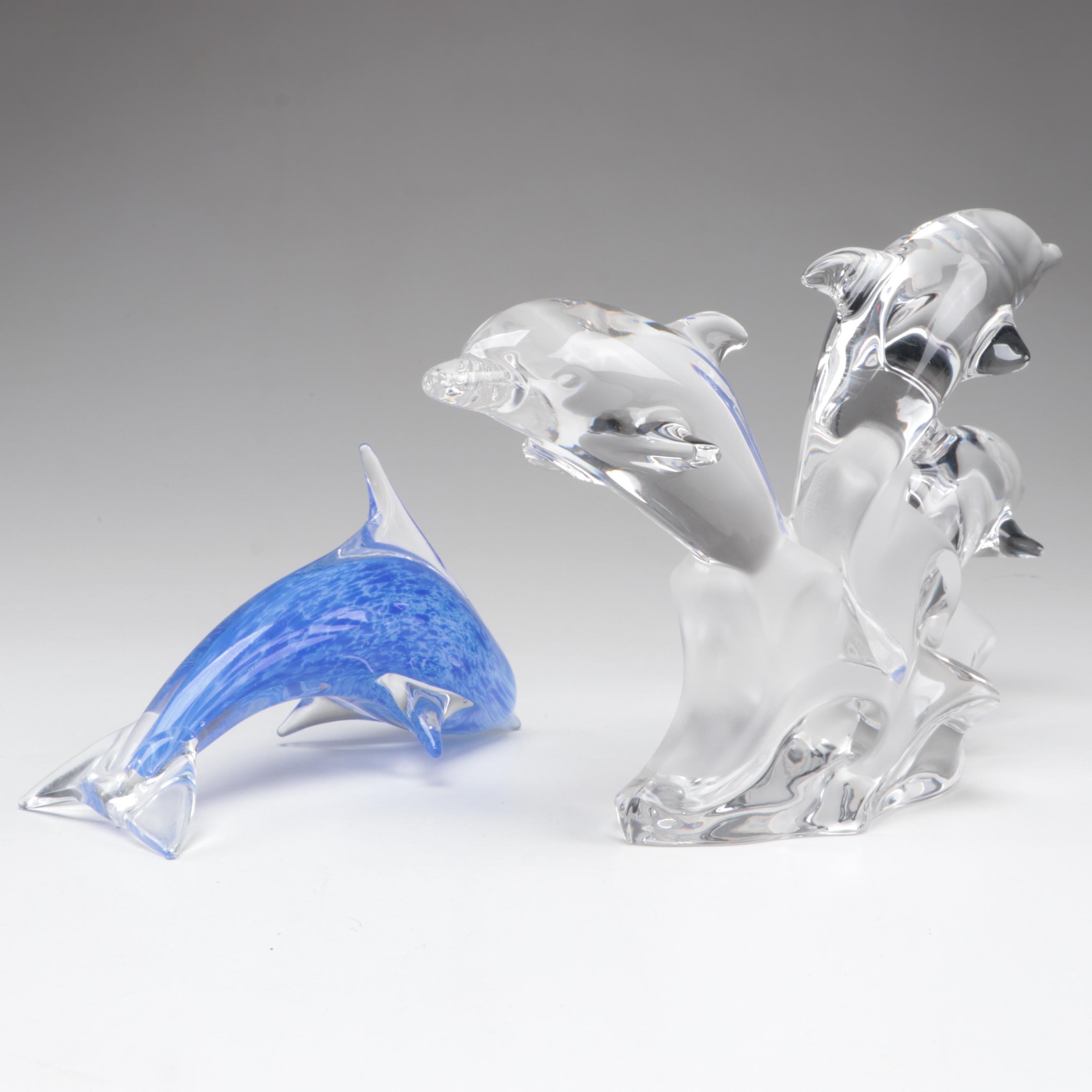 Lenox Crystal Dolphin Figurine and Others