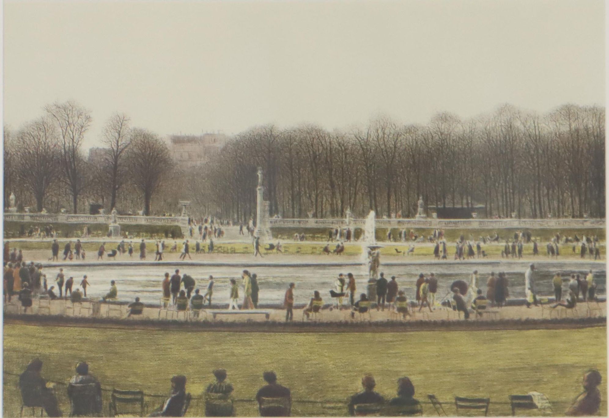 Lithograph After Harold Altman "Lake II," Late 20th Century