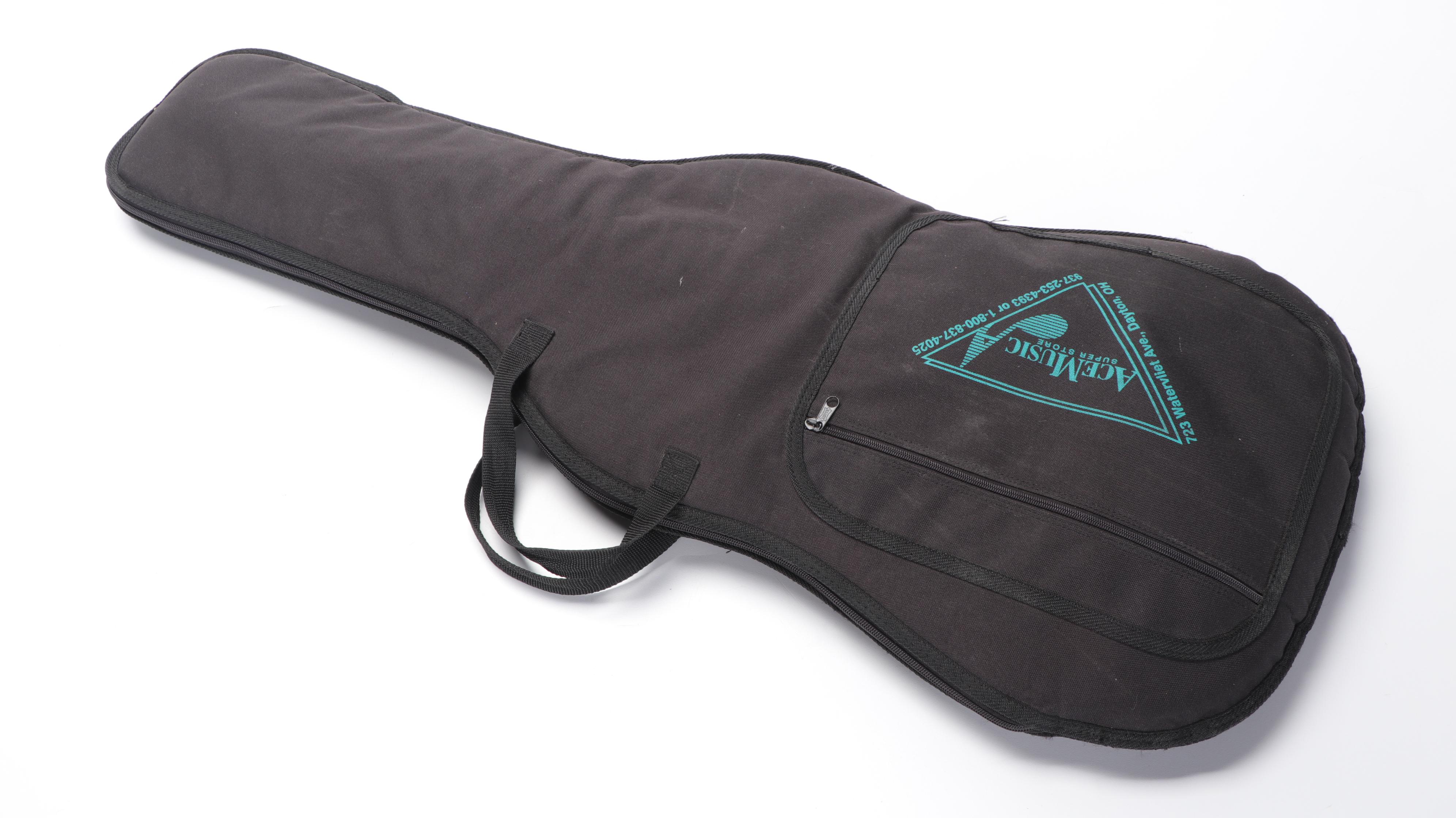 Squier Strat by Fender Affinity Series Electric Guitar With Case and Stand