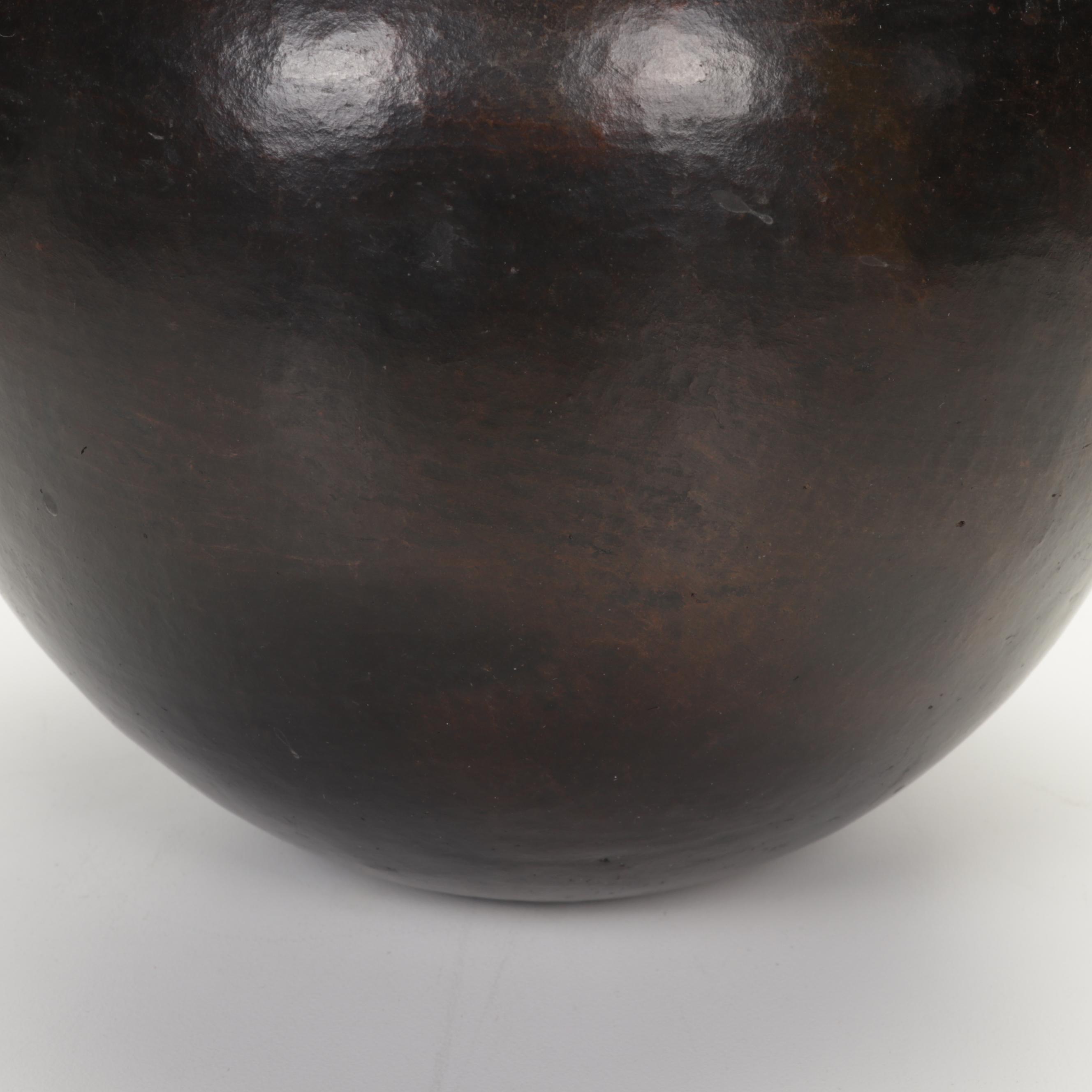 South African Zulu Ukhamba Clay Beer Pot