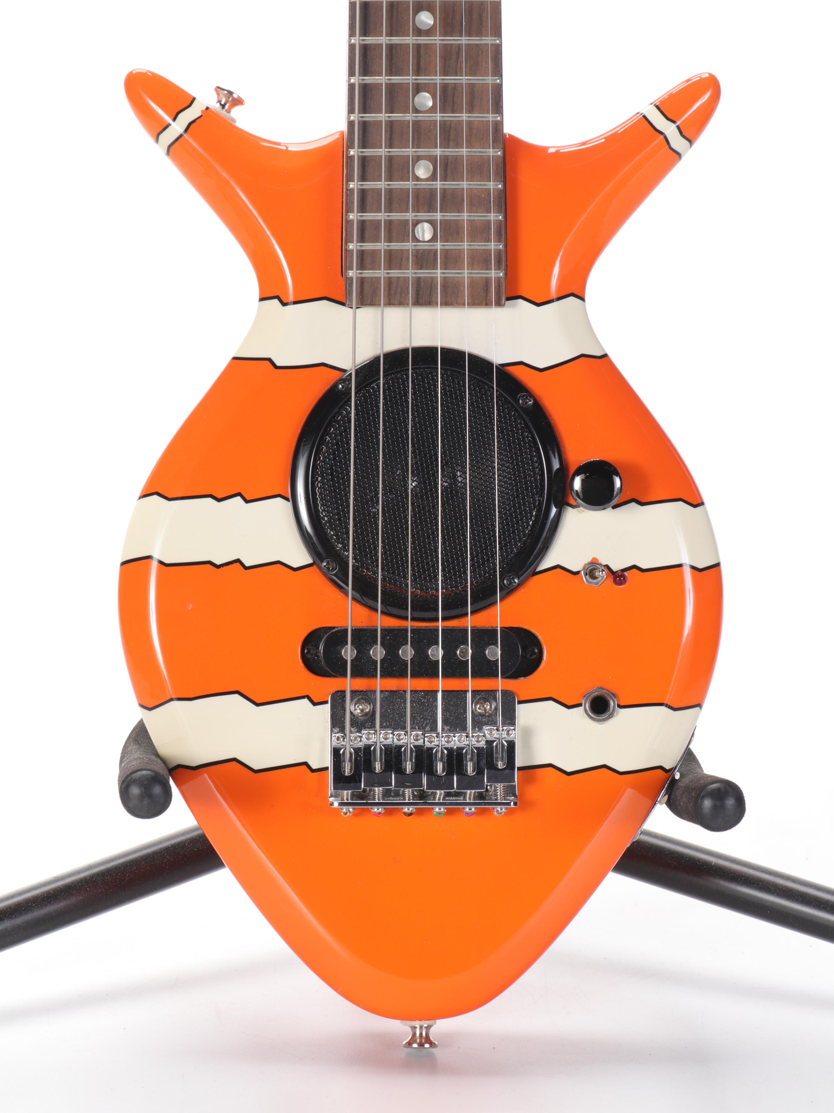 Goldfish Guitars Juba Clownfish Electric Guitar With Nylon Case