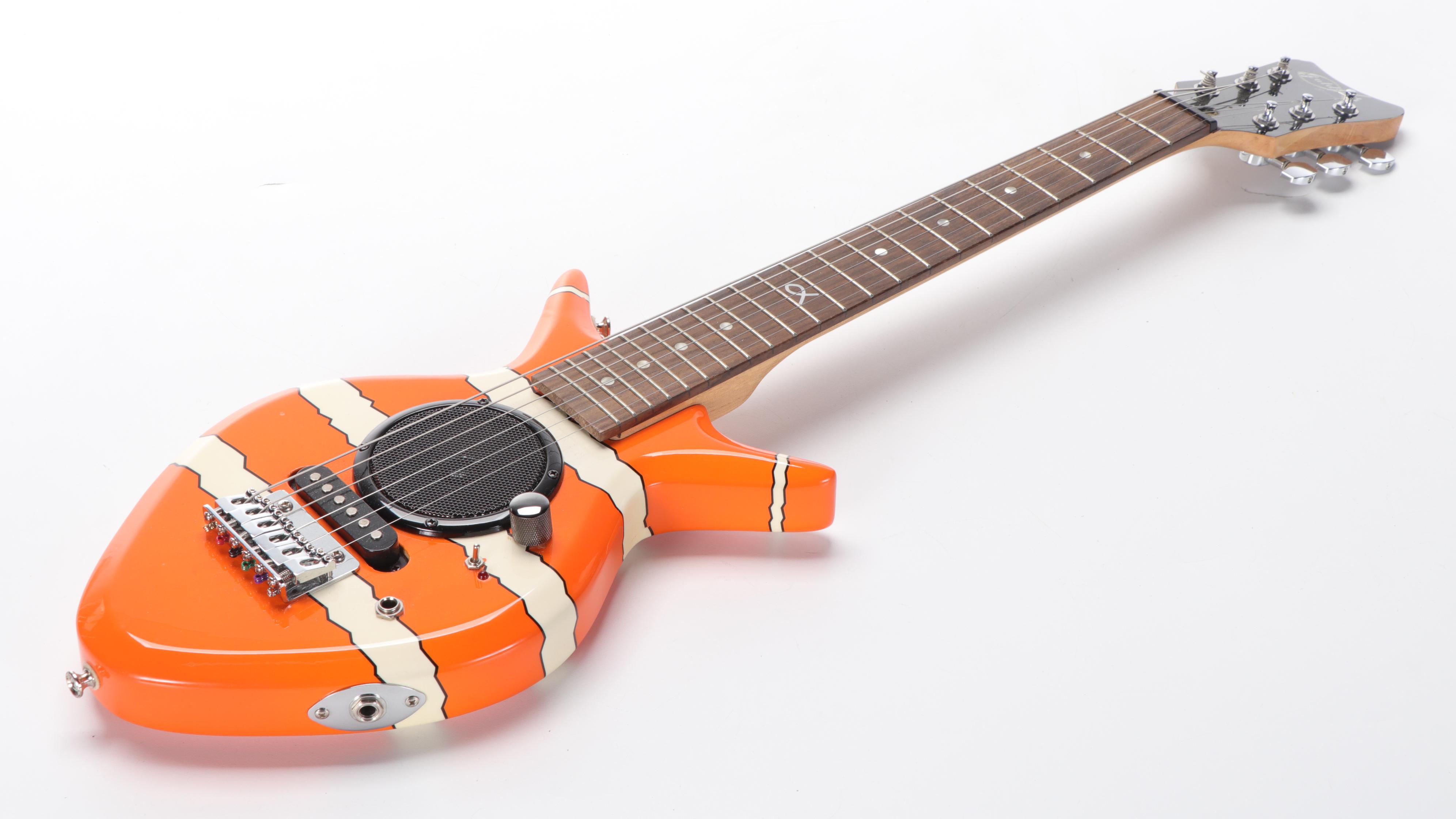 Goldfish Guitars Juba Clownfish Electric Guitar With Nylon Case