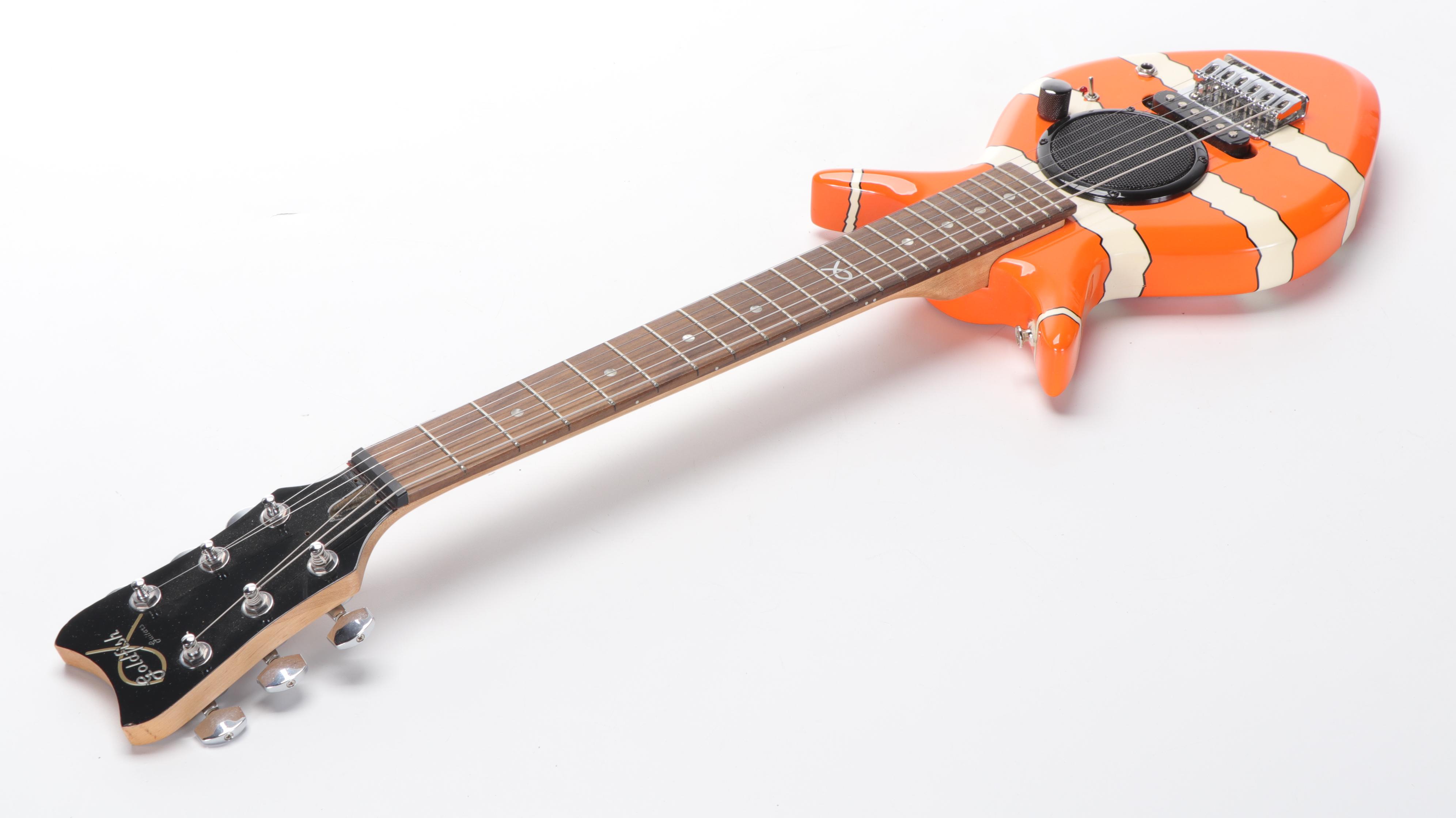 Goldfish Guitars Juba Clownfish Electric Guitar With Nylon Case