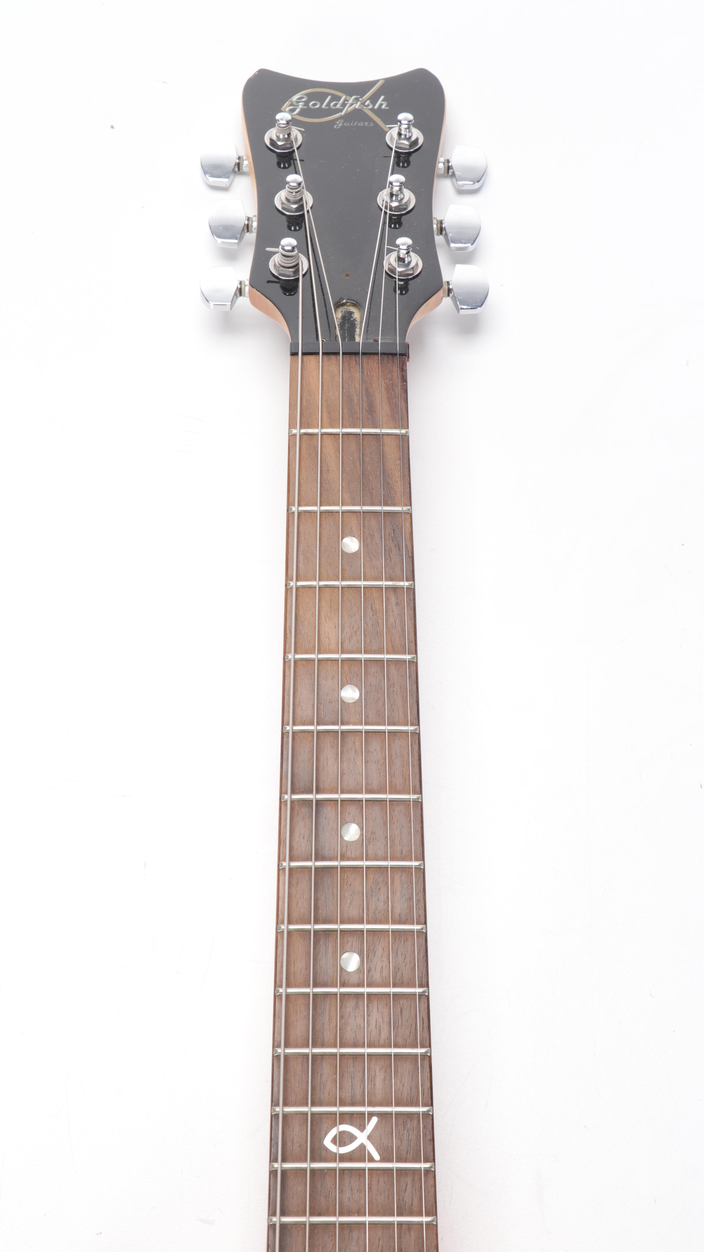 Goldfish Guitars Juba Clownfish Electric Guitar With Nylon Case