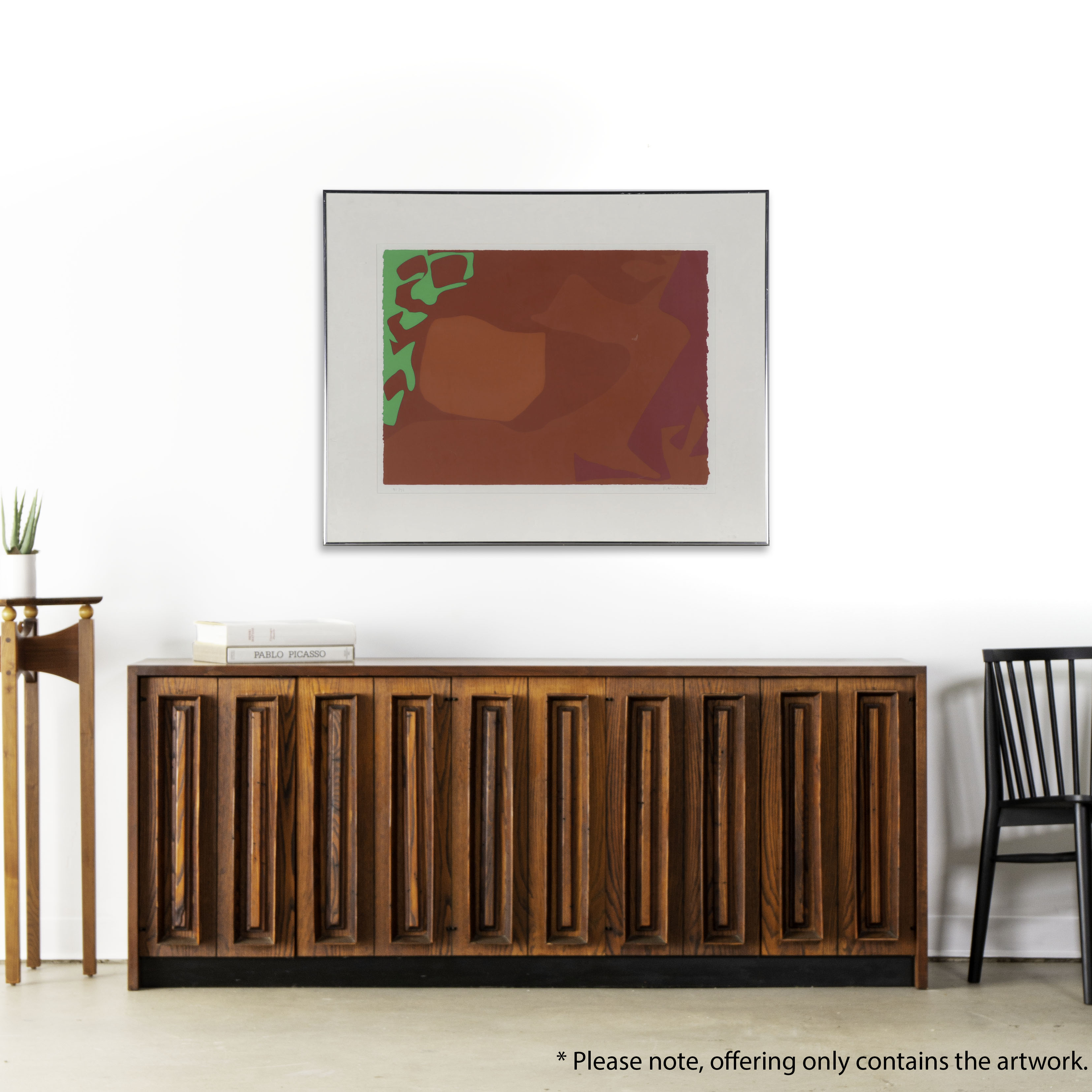 Patrick Heron Abstract Serigraph, 1973