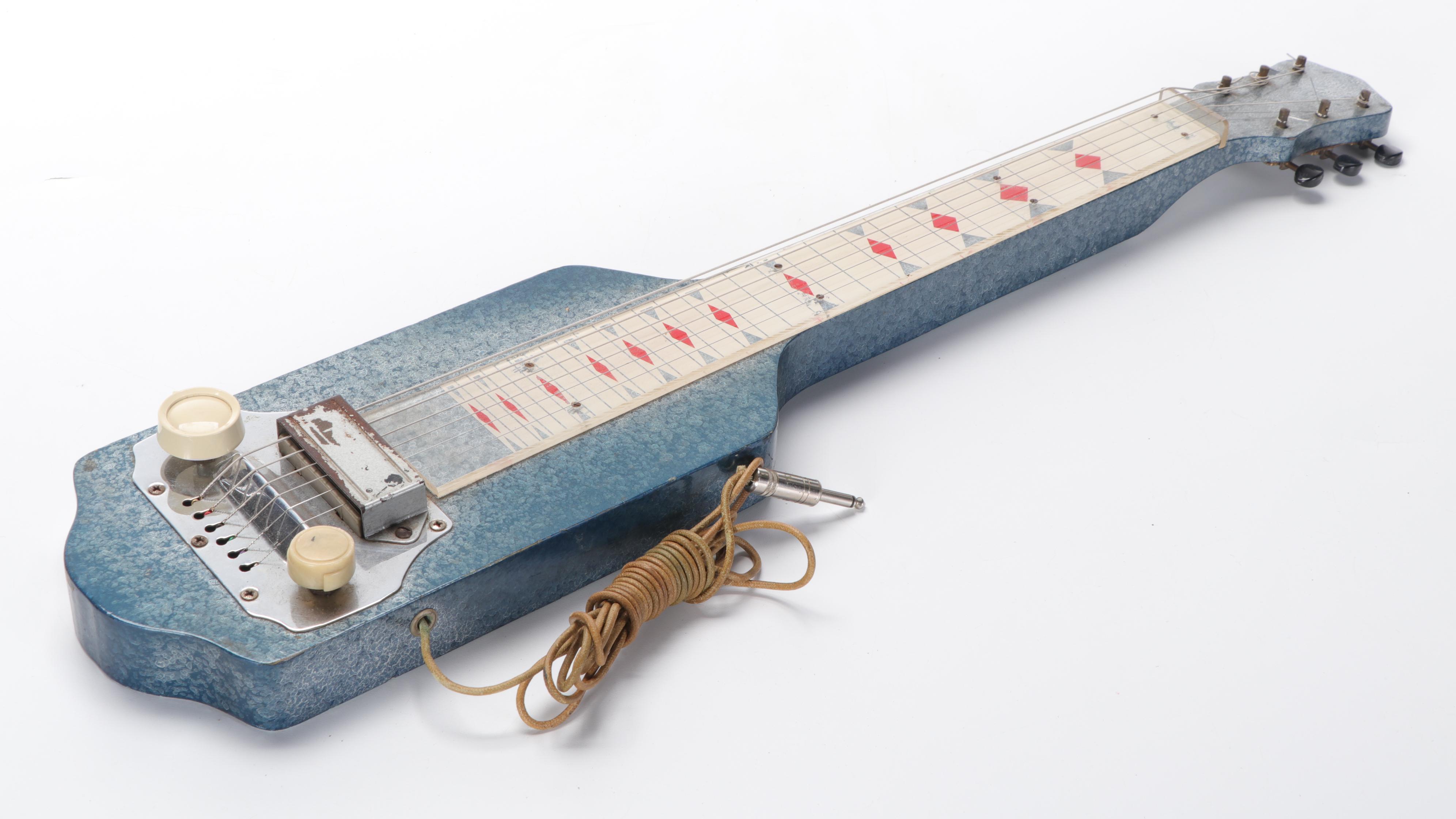 Mid-Century Oahu Style Lap Steel Guitar