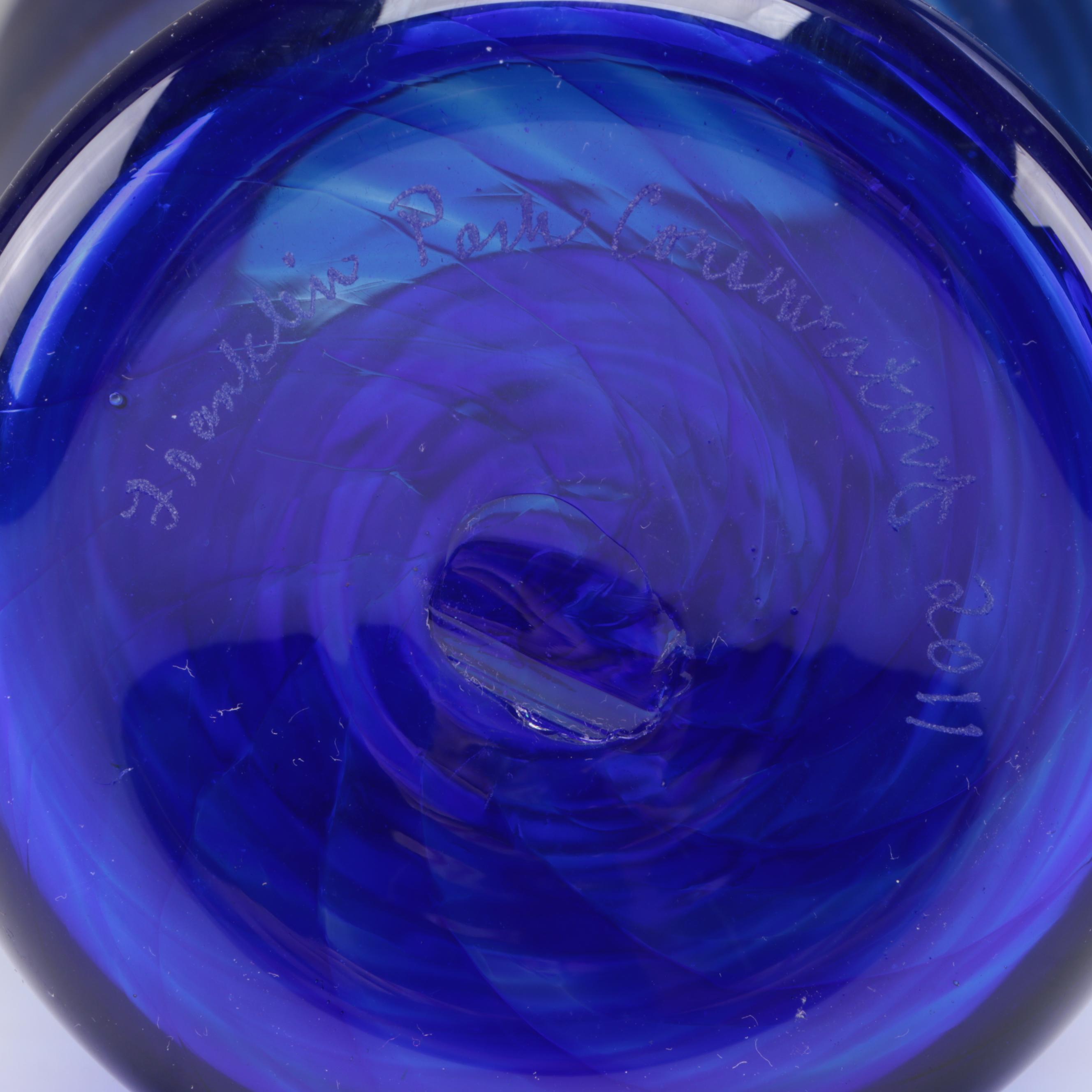 Franklin Park Conservatory Blown Glass Vase with Alicja Compote Bowl