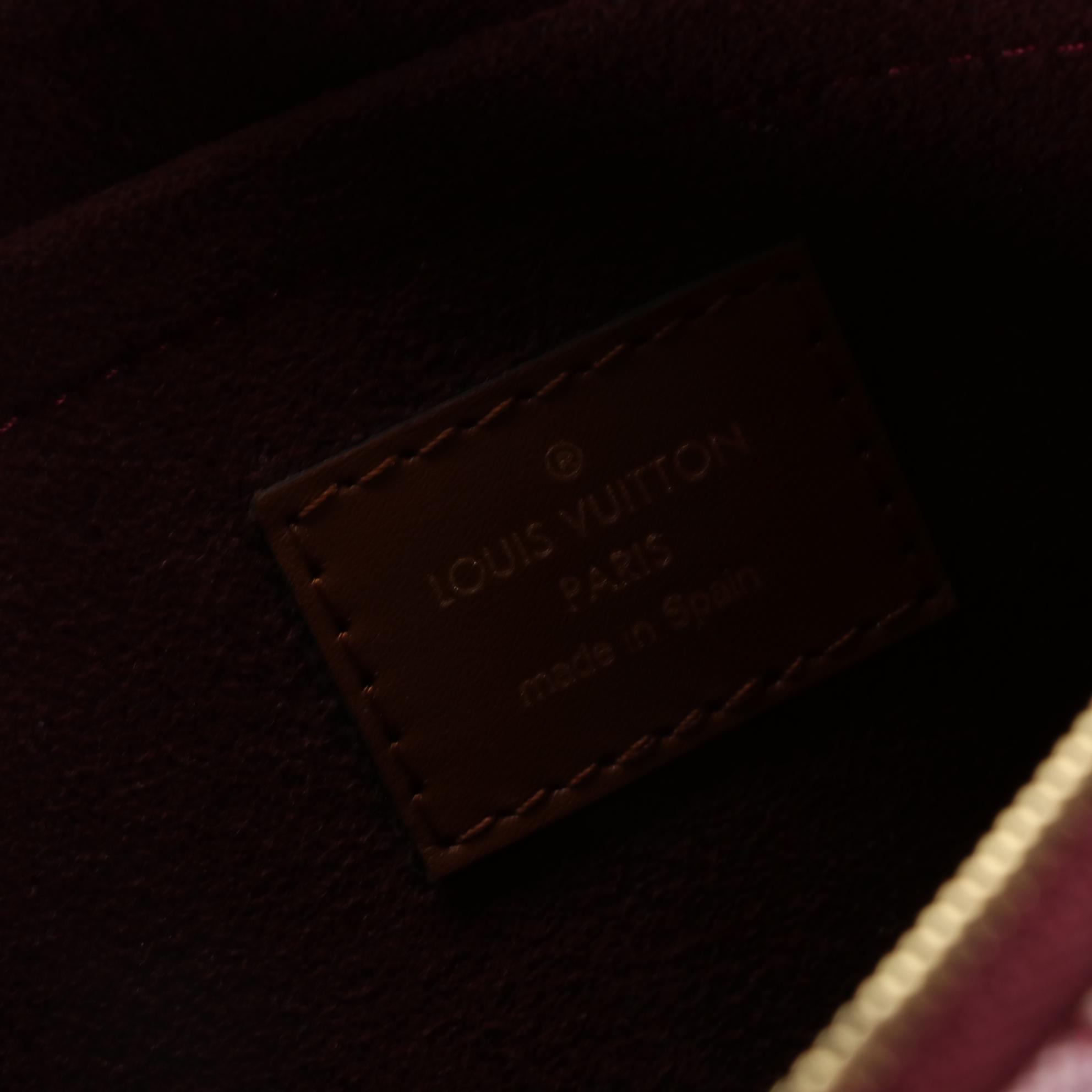 Louis Vuitton Neverfull MM Pochette in Bordeaux Monogram Jacquard 1854