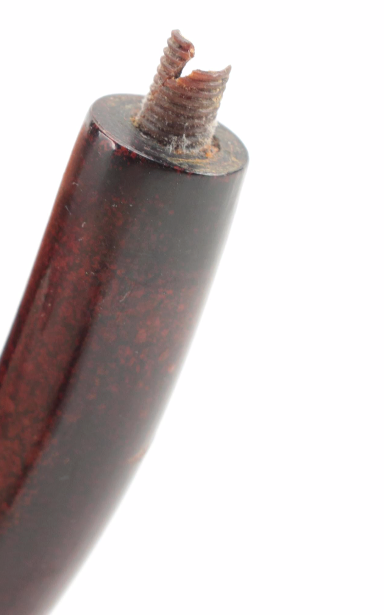 German Black Forest Carved Wood Meerschaum Pipe with Other Figural Pipes