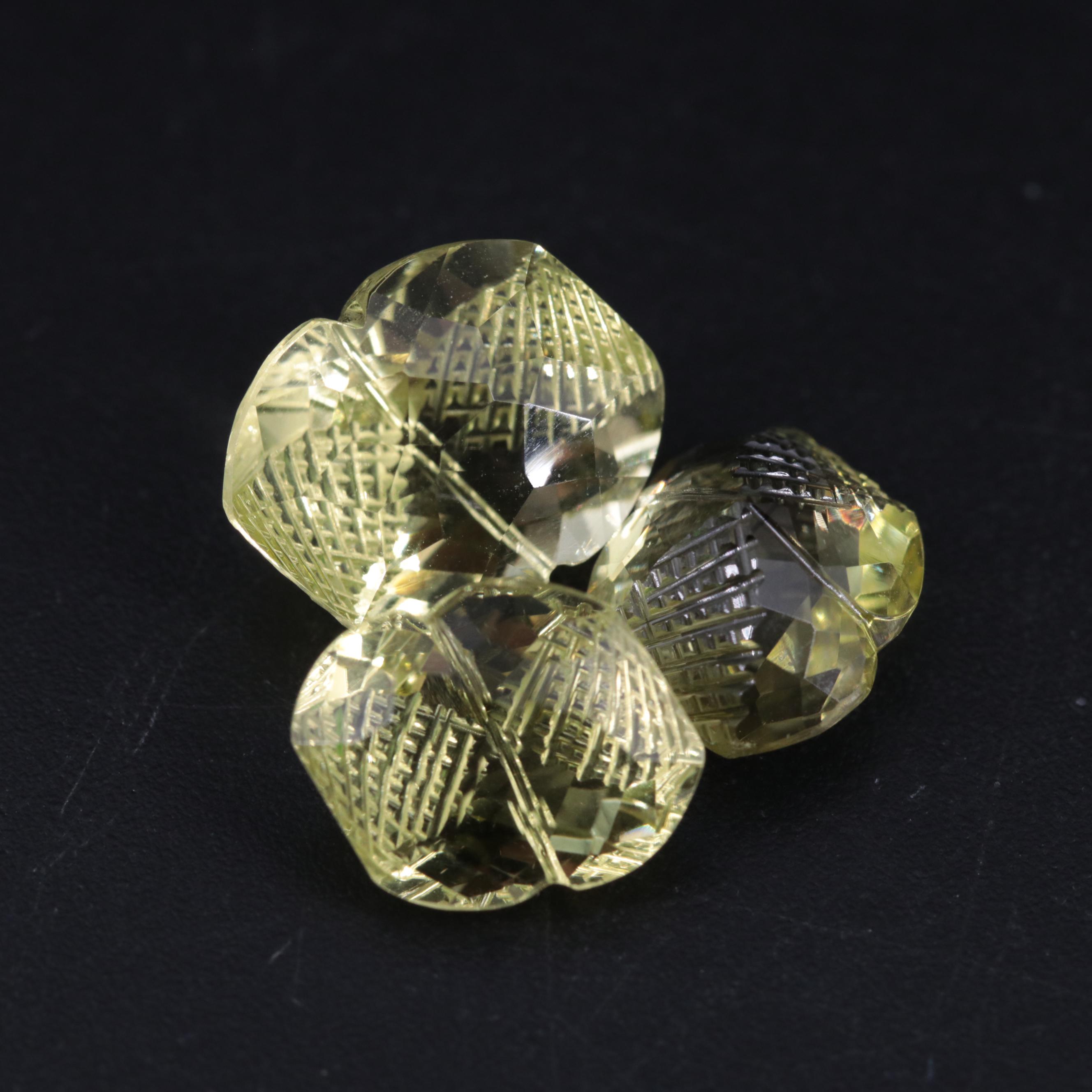 Loose 12.59 CTW Lemon Quartz