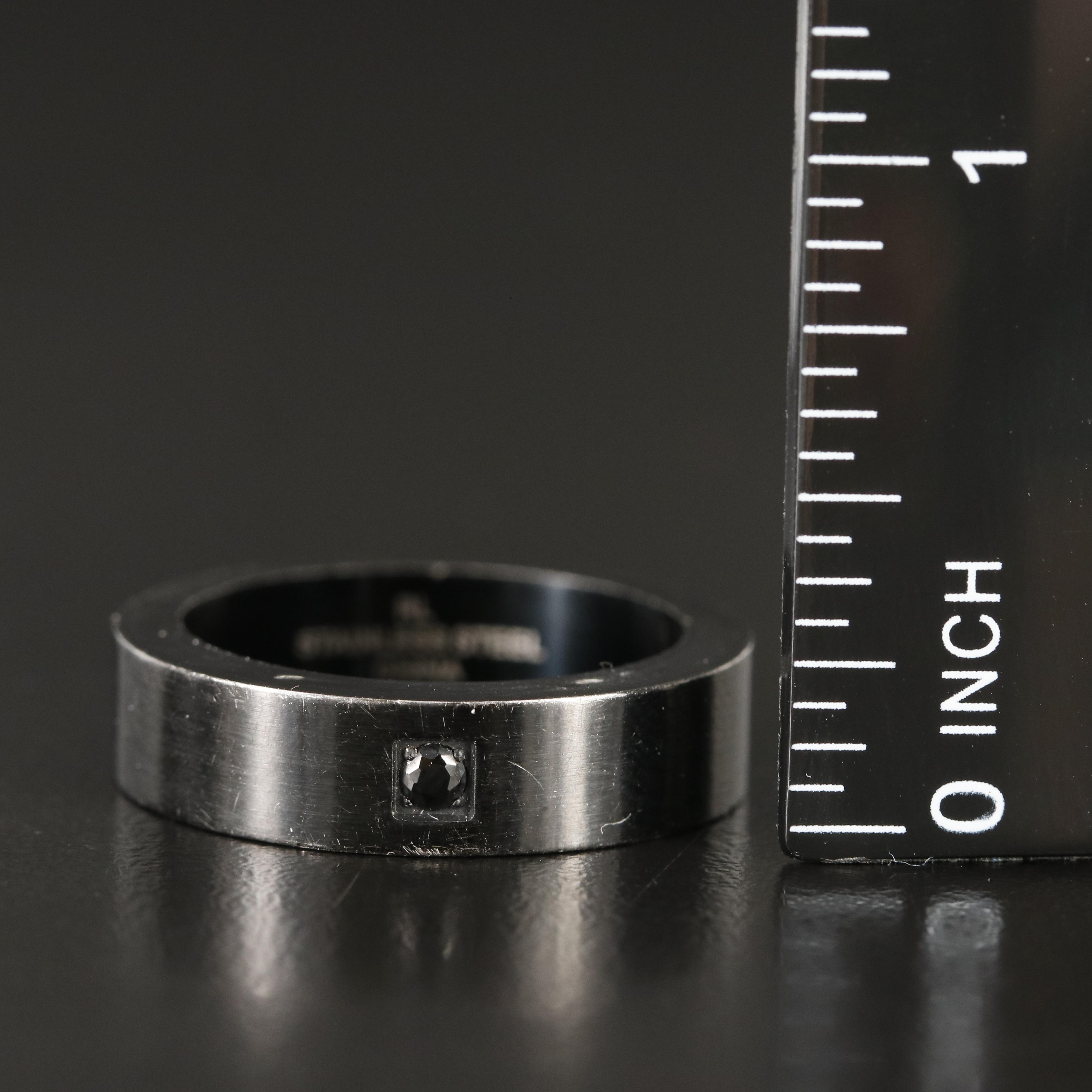 Stainless Steel Spinel Band