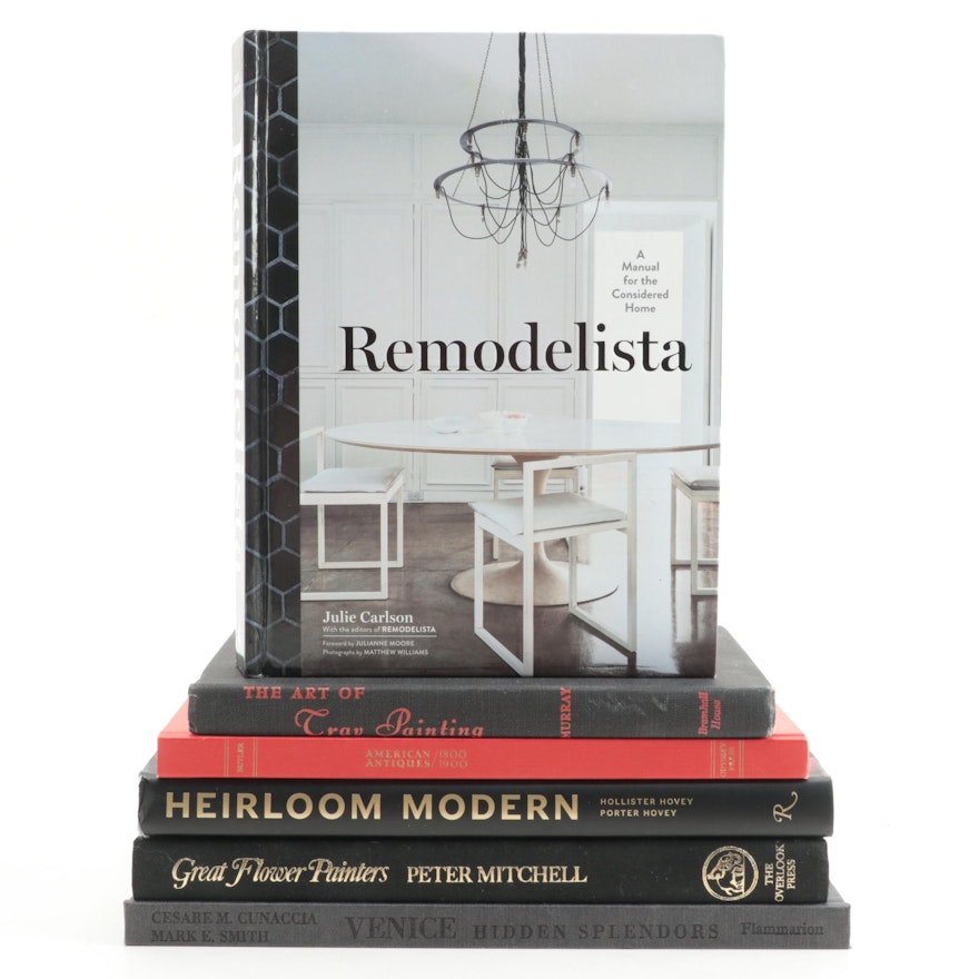 First Edition "Remodelista" by Julie Carlson and More Nonfiction Books