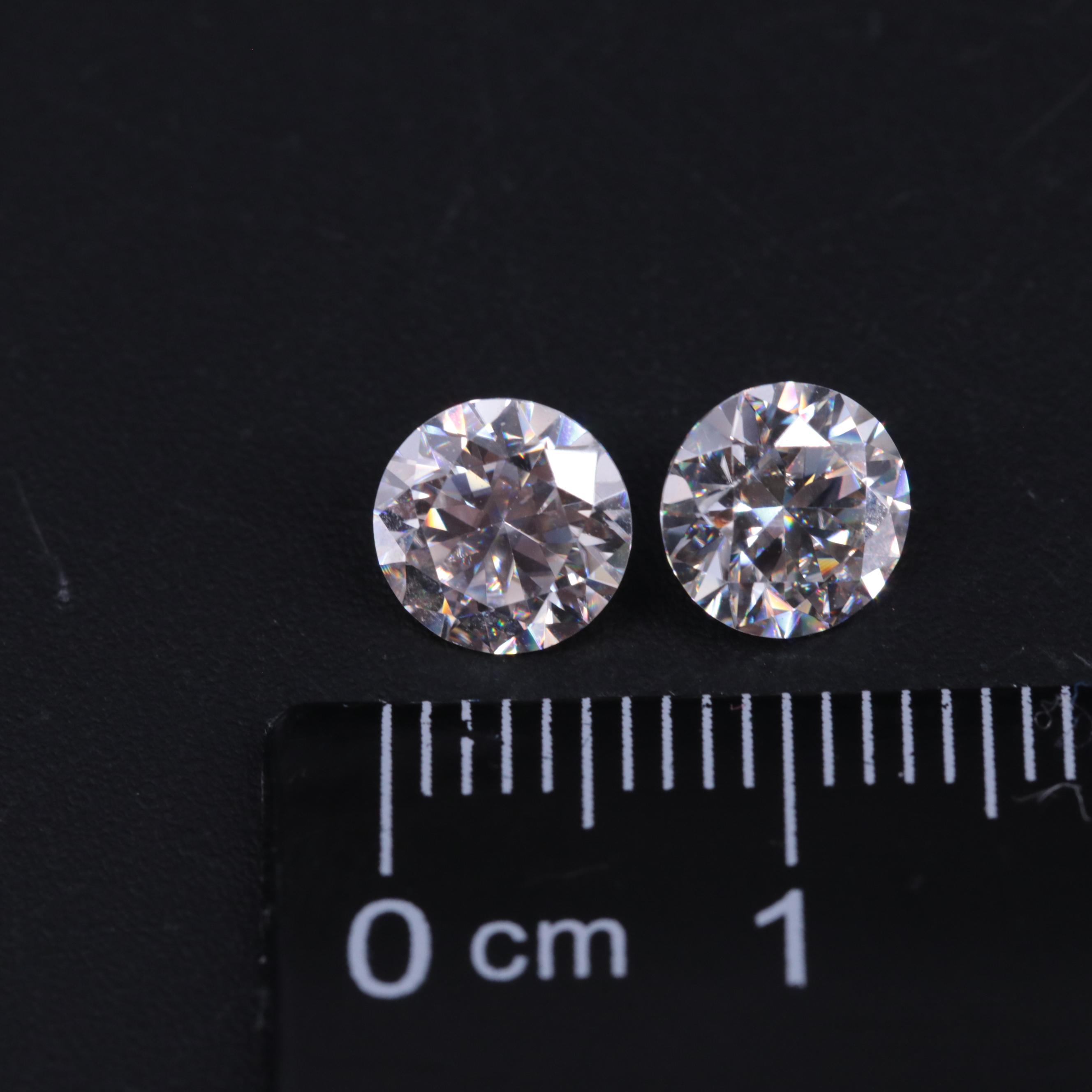 Loose 1.89 CTW Moissanite