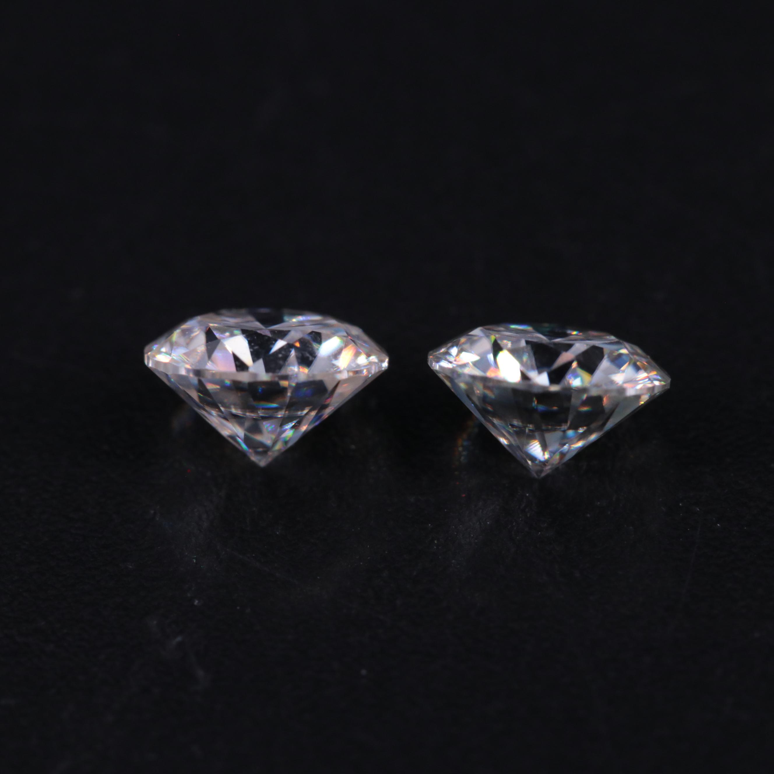 Loose 1.89 CTW Moissanite