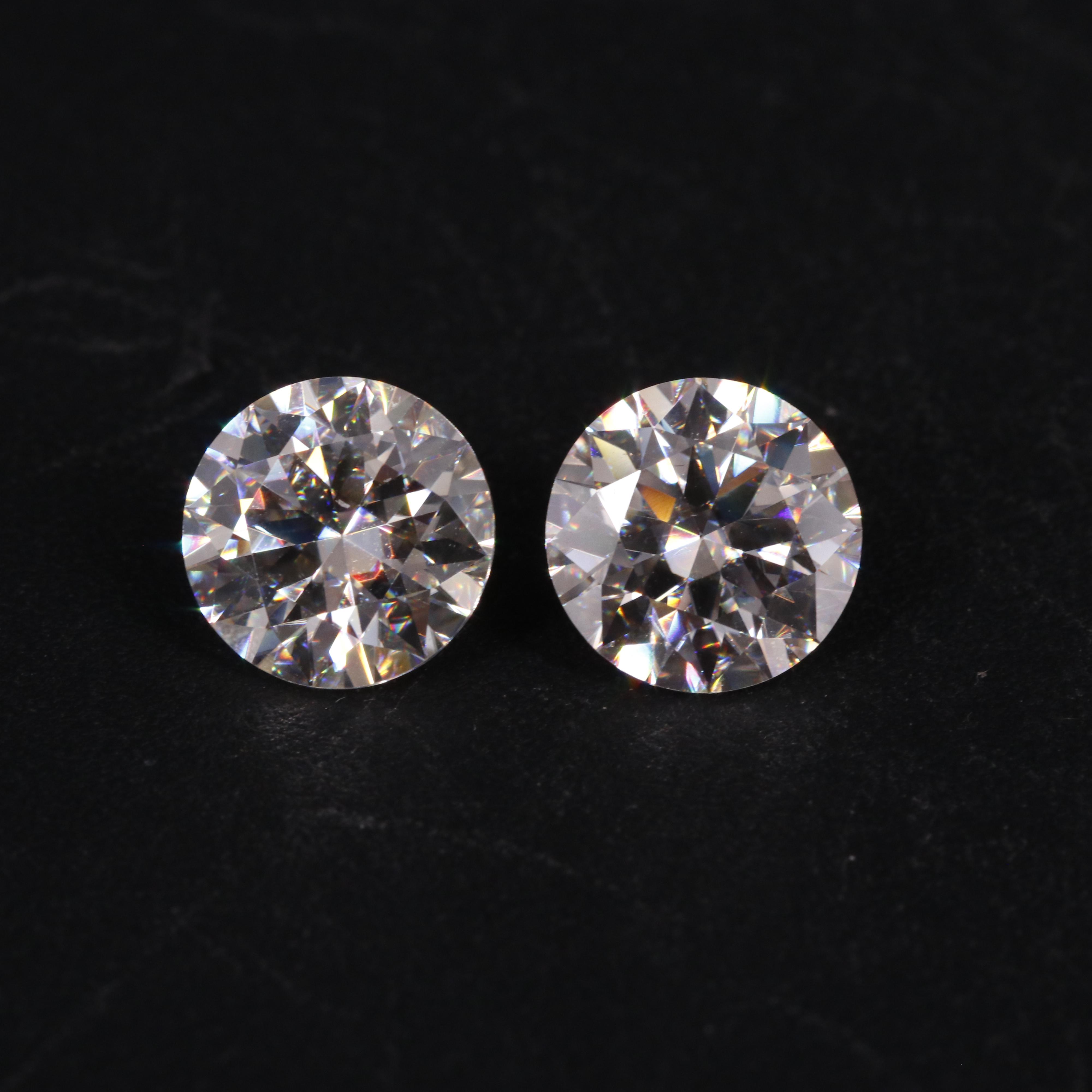 Loose 3.56 CTW Moissanite