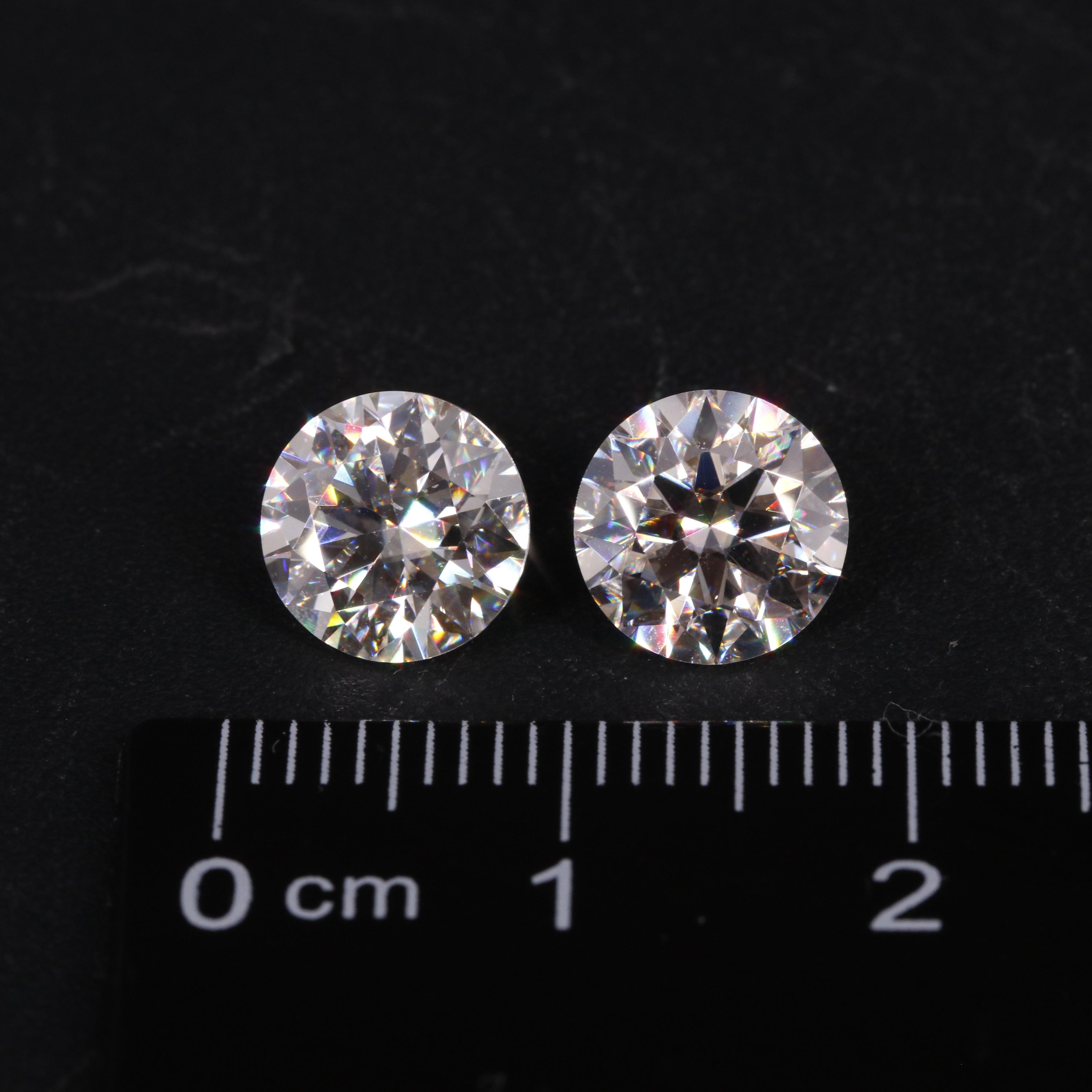 Loose 3.56 CTW Moissanite
