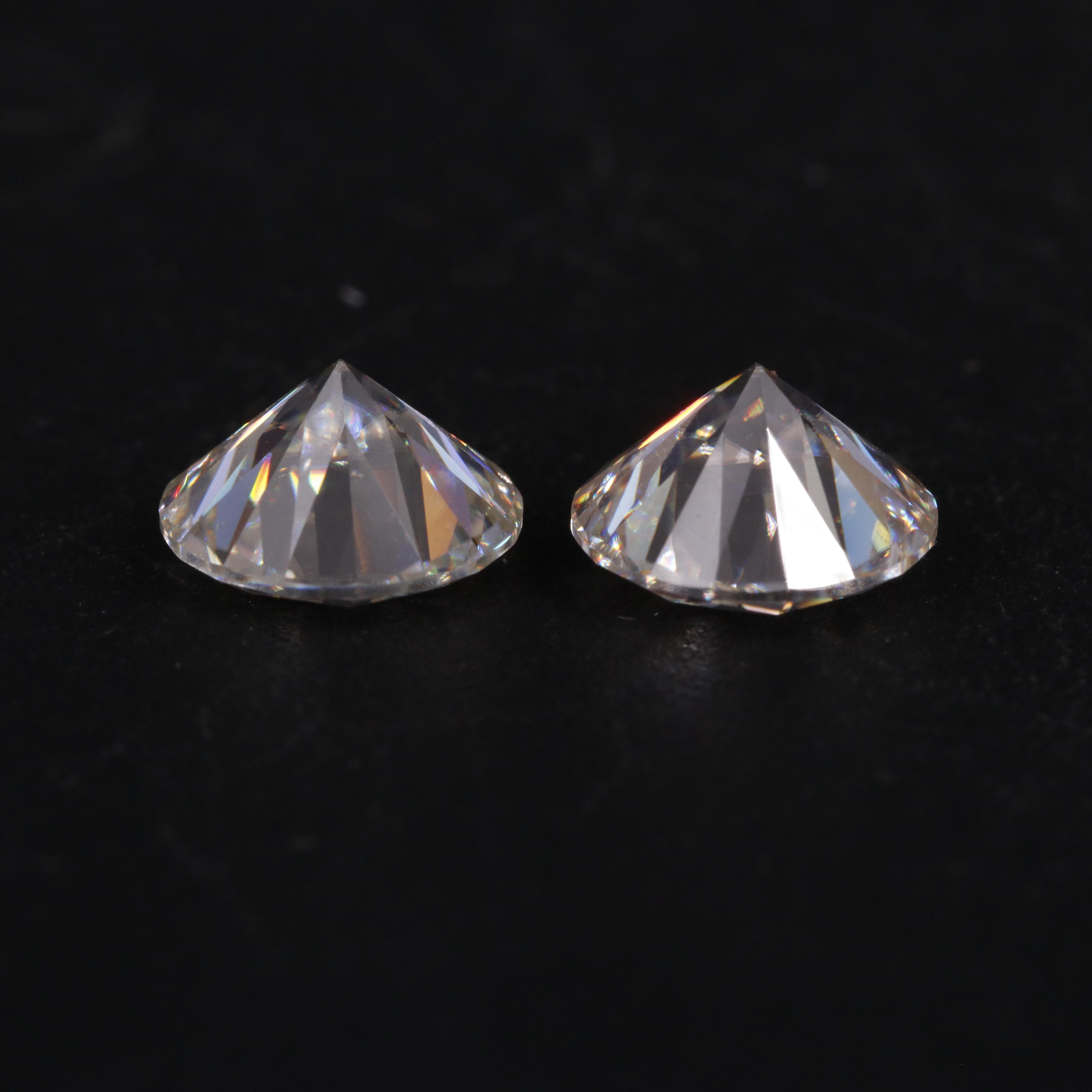 Loose 3.56 CTW Moissanite