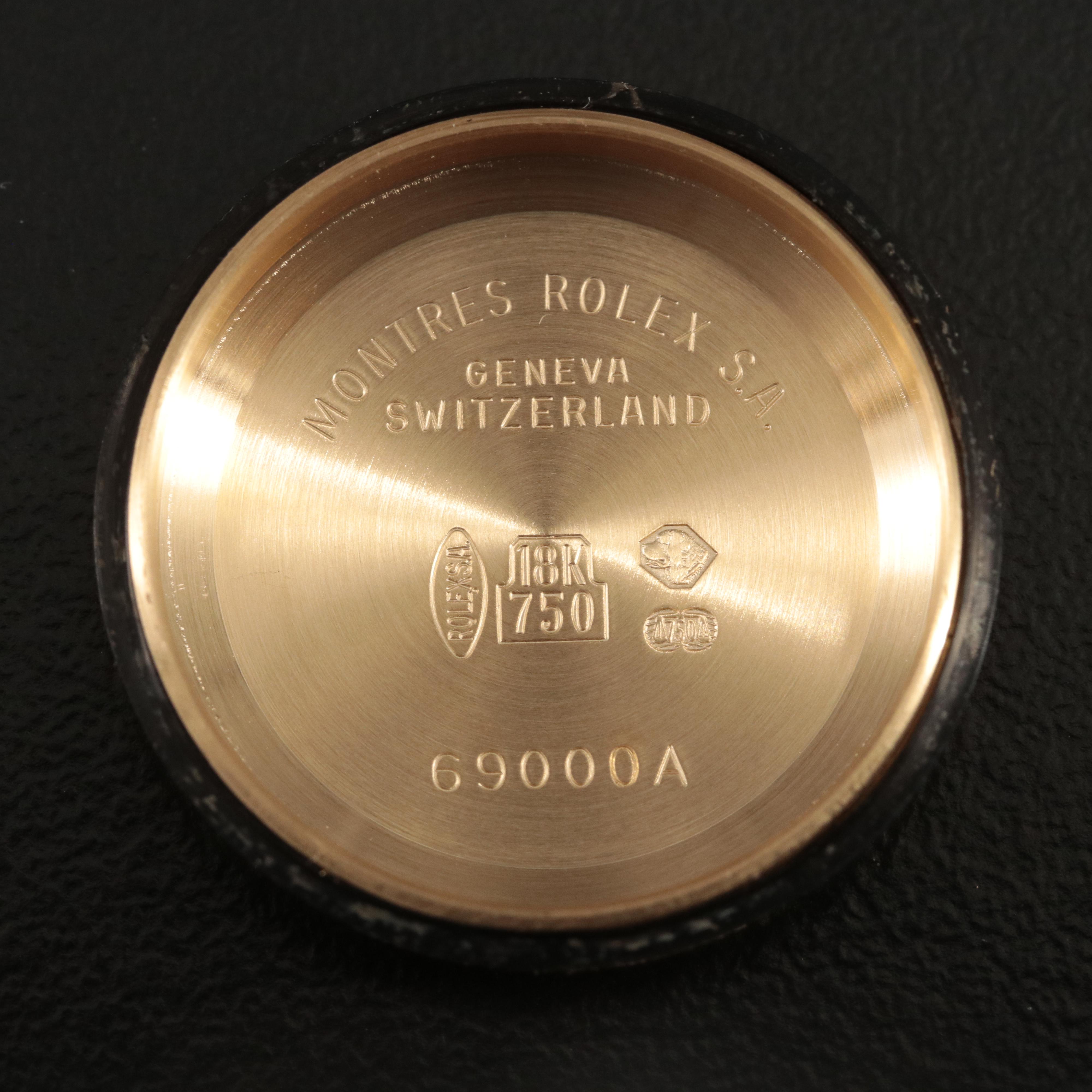 Rolex Datejust 18K Diamond Dial and Factory Diamond Bezel Pearlmaster Watch