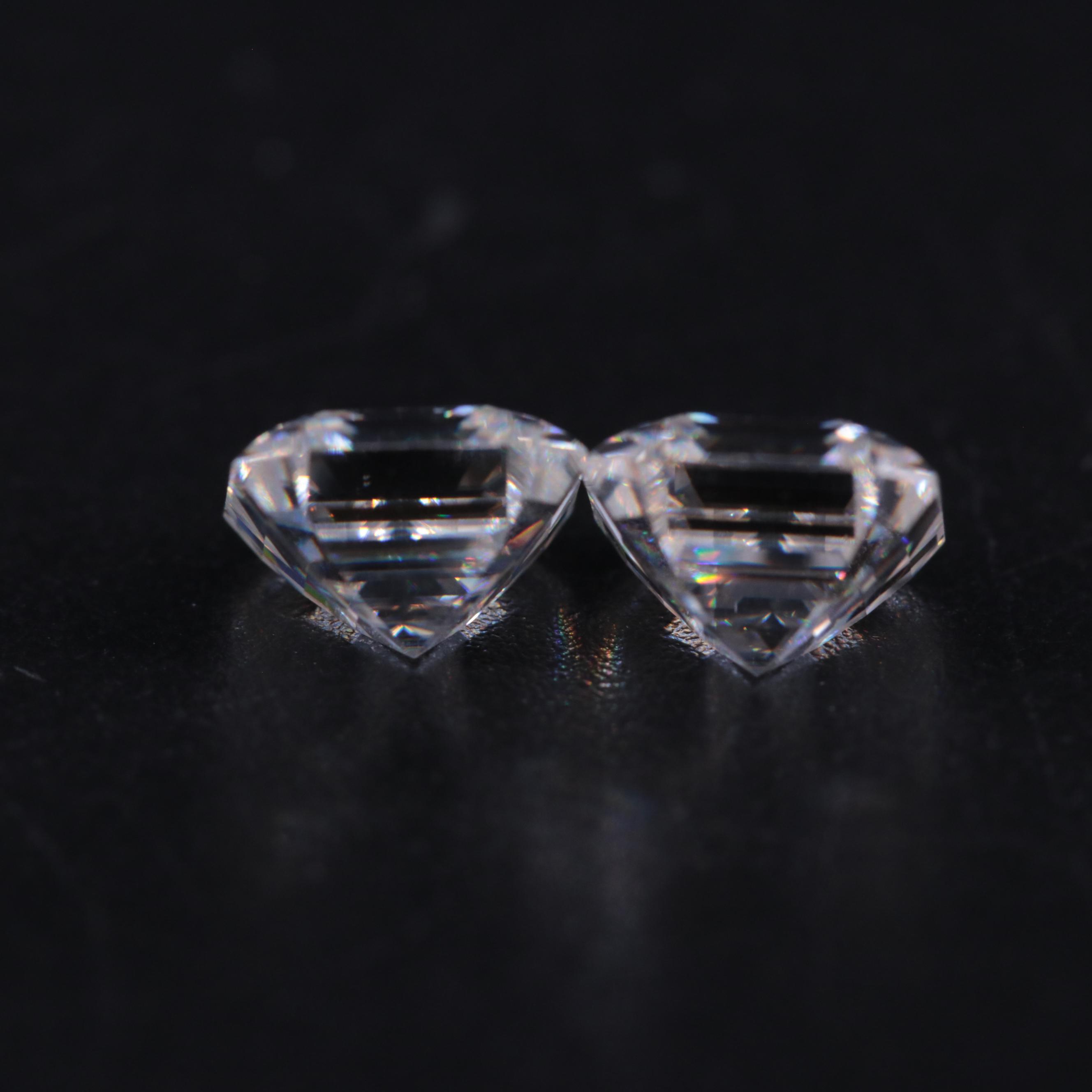 Loose 3.33 CTW Moissanite